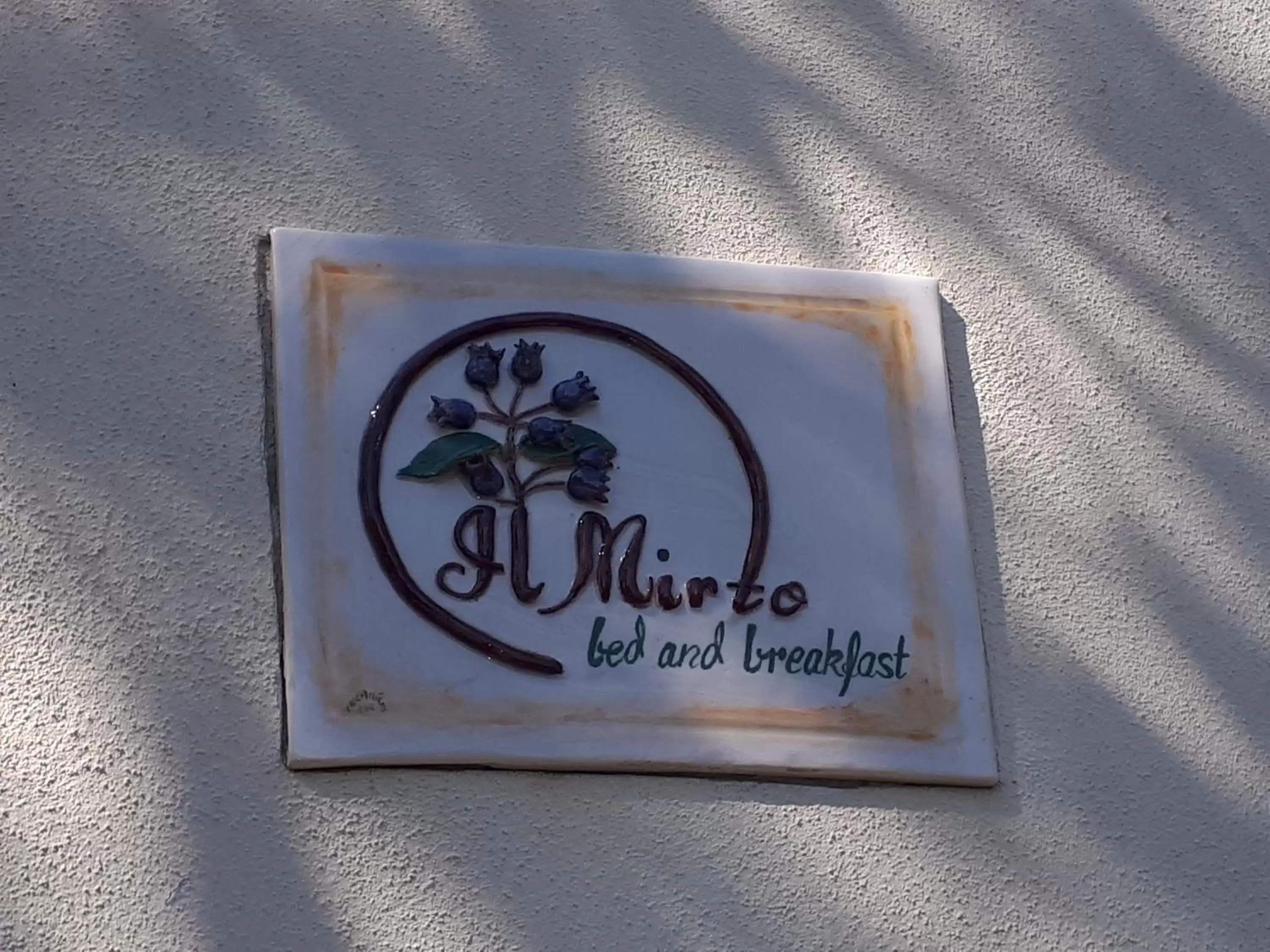 Property Logo/Sign in Il Mirto