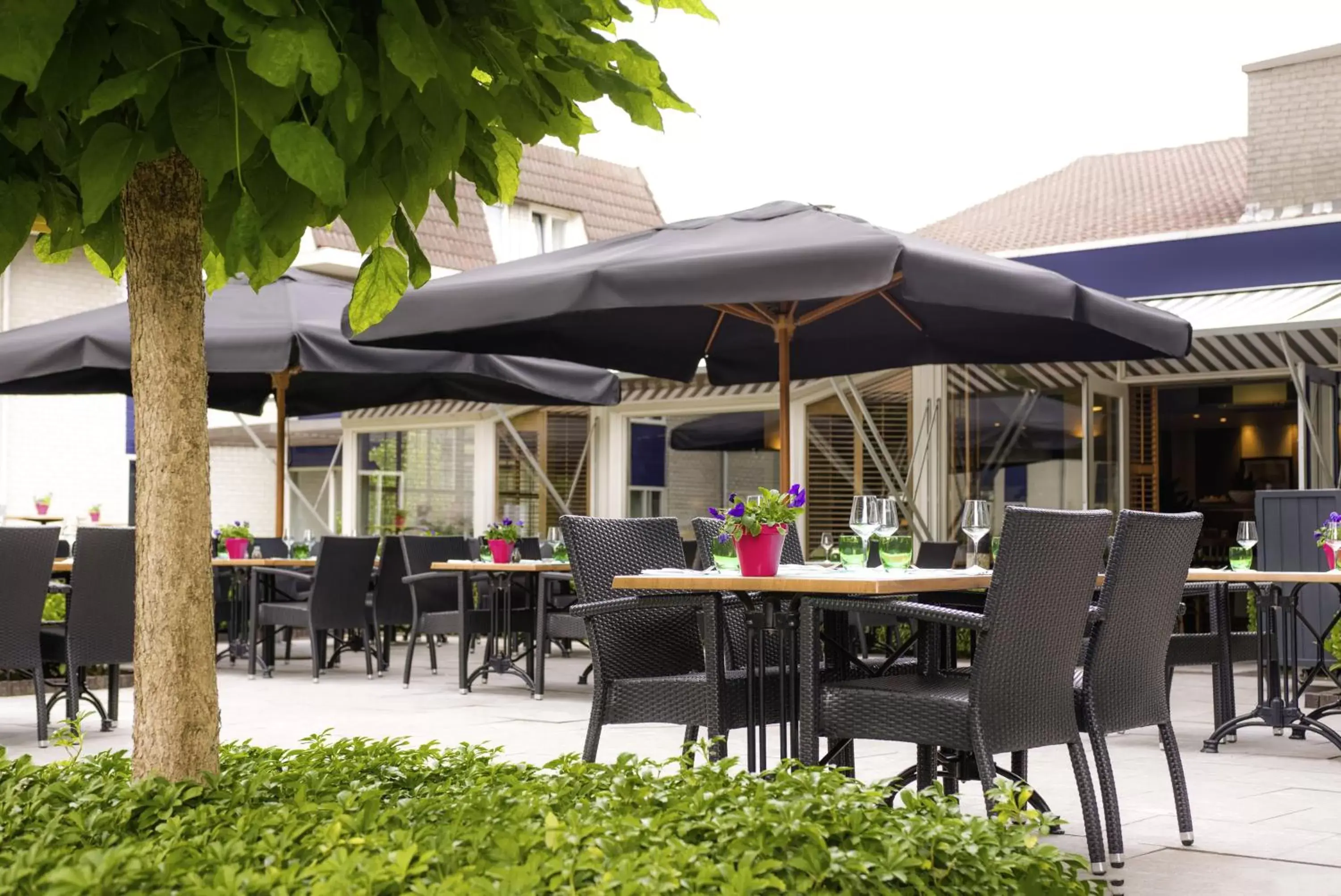 Balcony/Terrace, Restaurant/Places to Eat in Novotel Breda