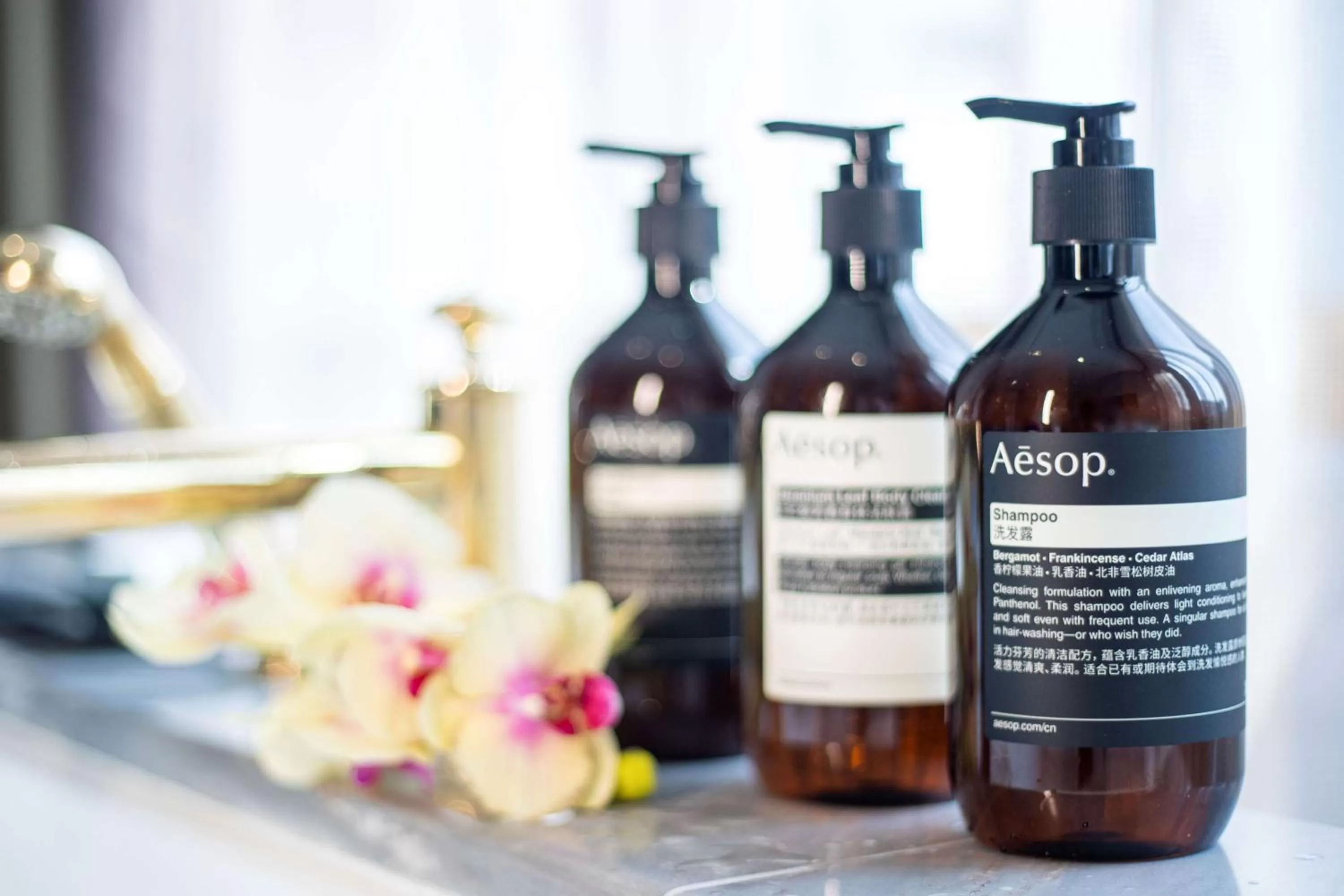 Bathroom in Waldorf Astoria Beijing