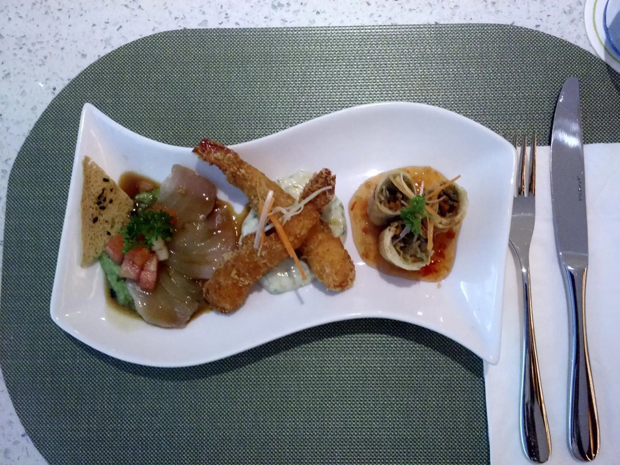 Food in SenS Hotel and Spa