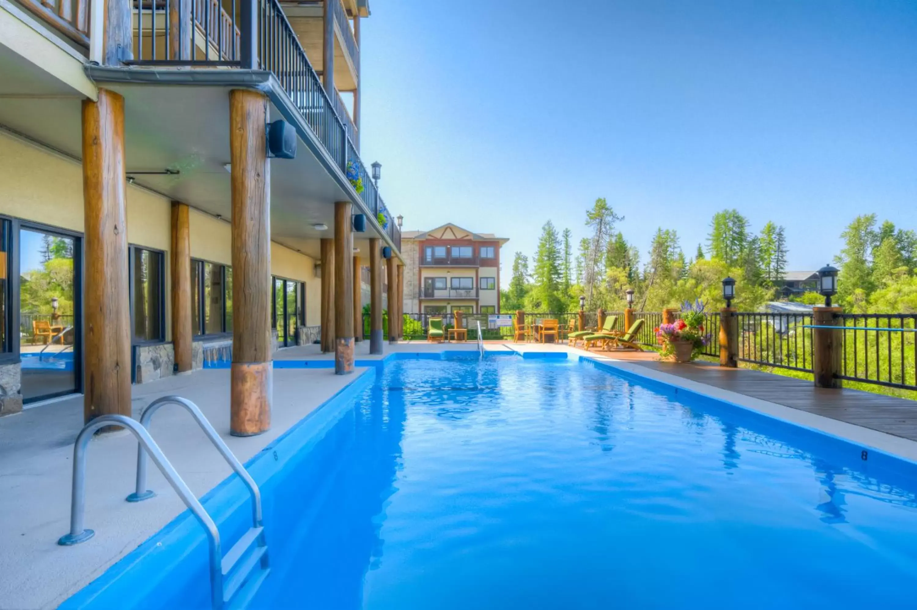 Property building, Swimming Pool in The Pine Lodge on Whitefish River, Ascend Hotel Collection