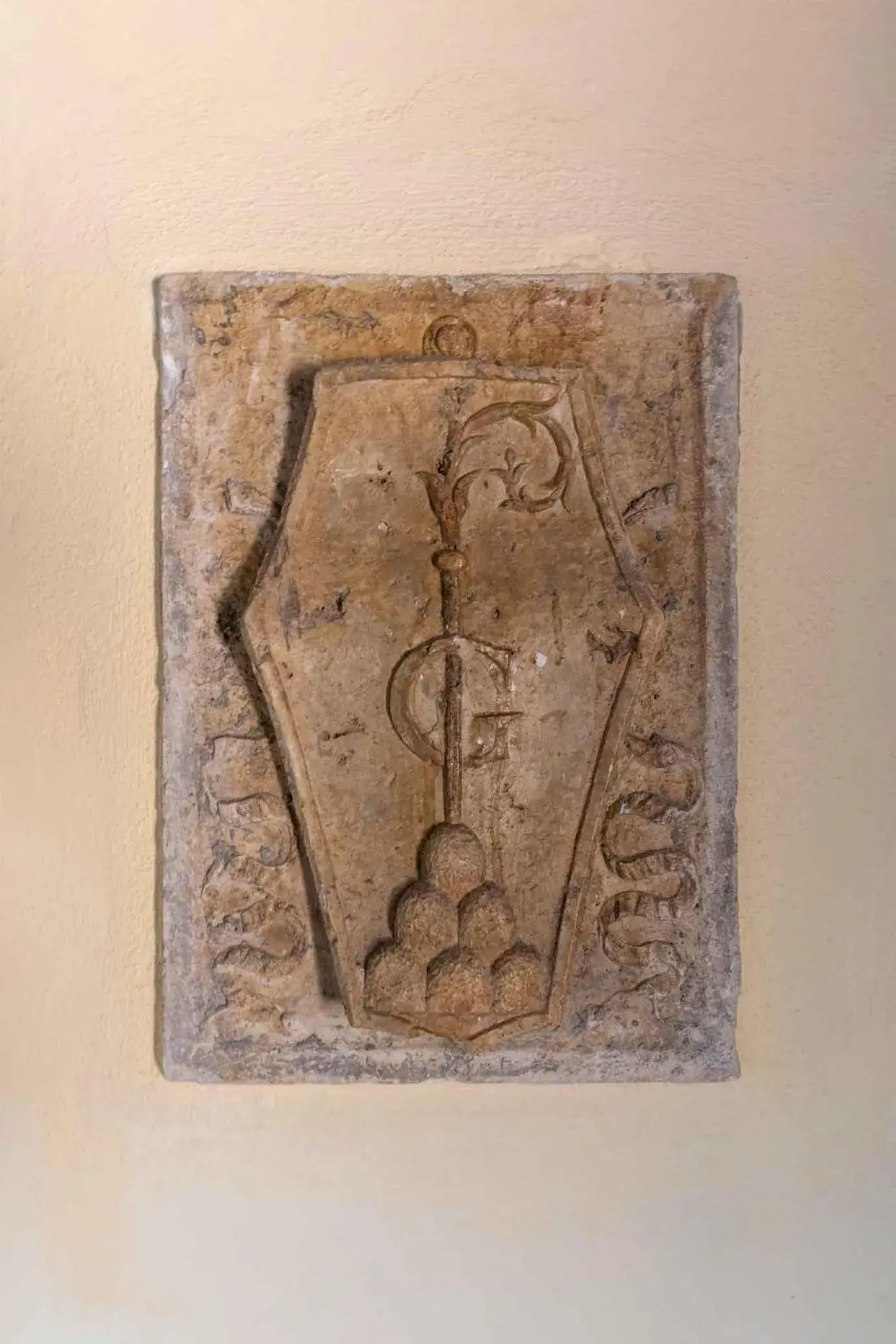 Decorative detail in Castello Di Monterone