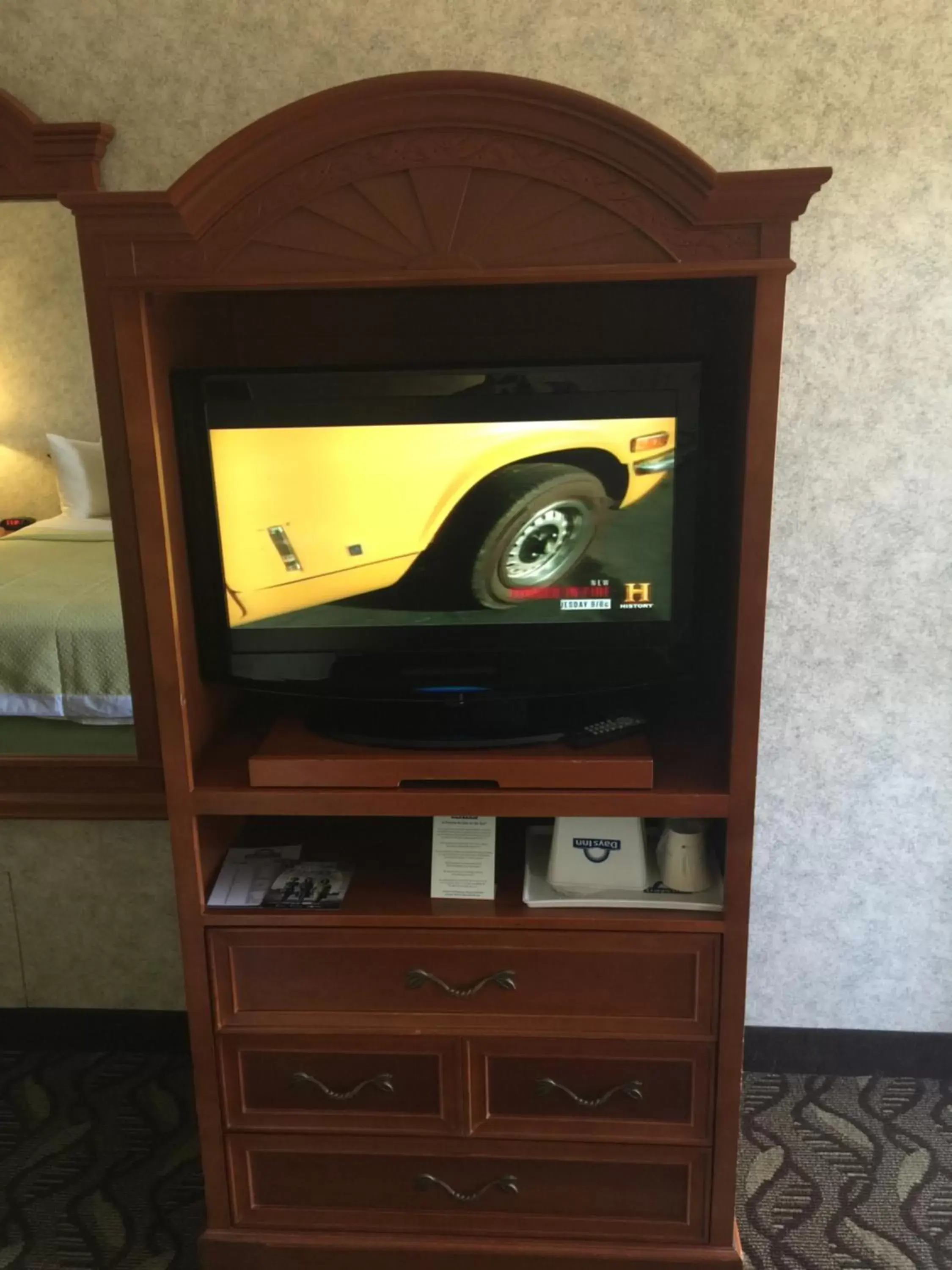 TV/Entertainment Center in Days Inn by Wyndham Los Angeles LAX/ Redondo&ManhattanBeach