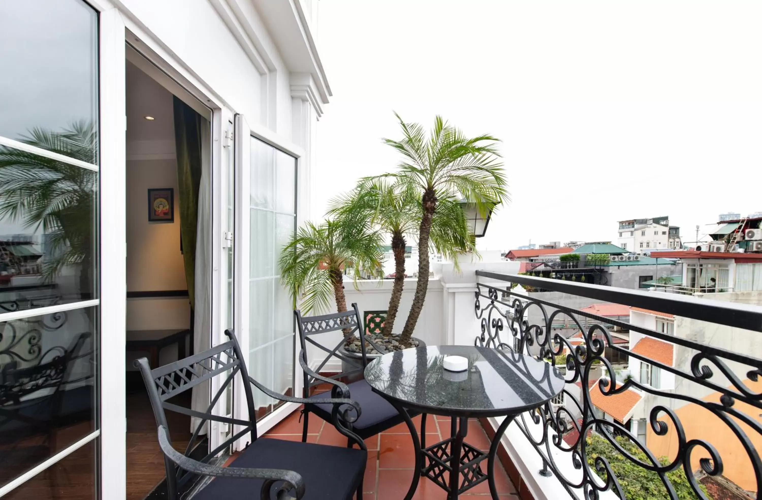 Balcony/Terrace in Hanoi La Siesta Hotel & Spa