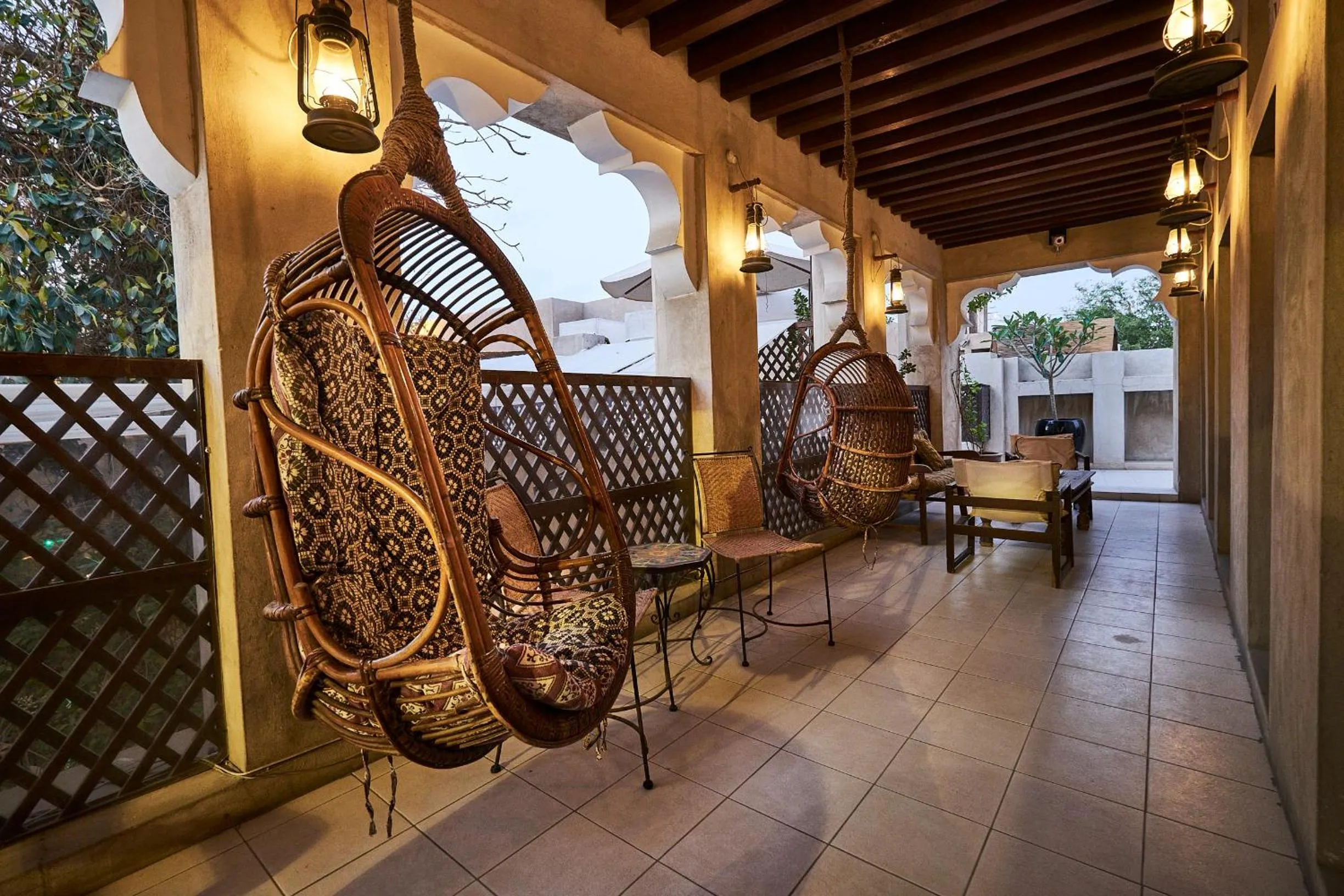 Balcony/Terrace in XVA Art Hotel