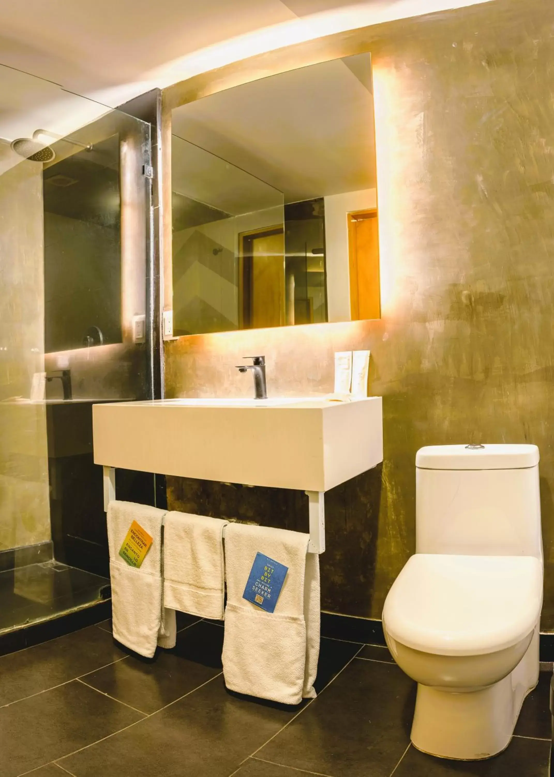 Toilet, Bathroom in Hotel El Peñon by Bithotels