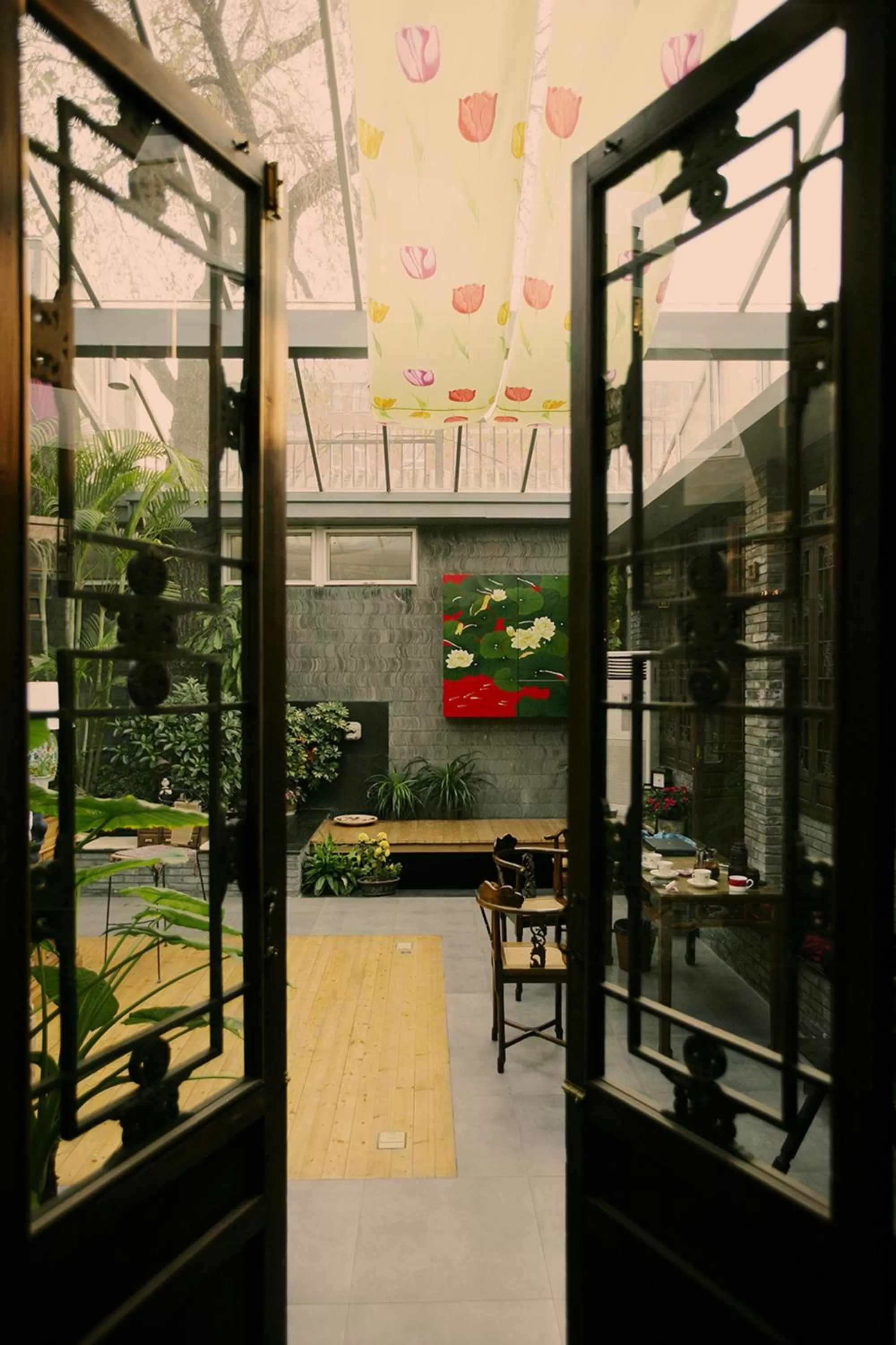 Lounge or bar in Kelly‘s Courtyard Hotel