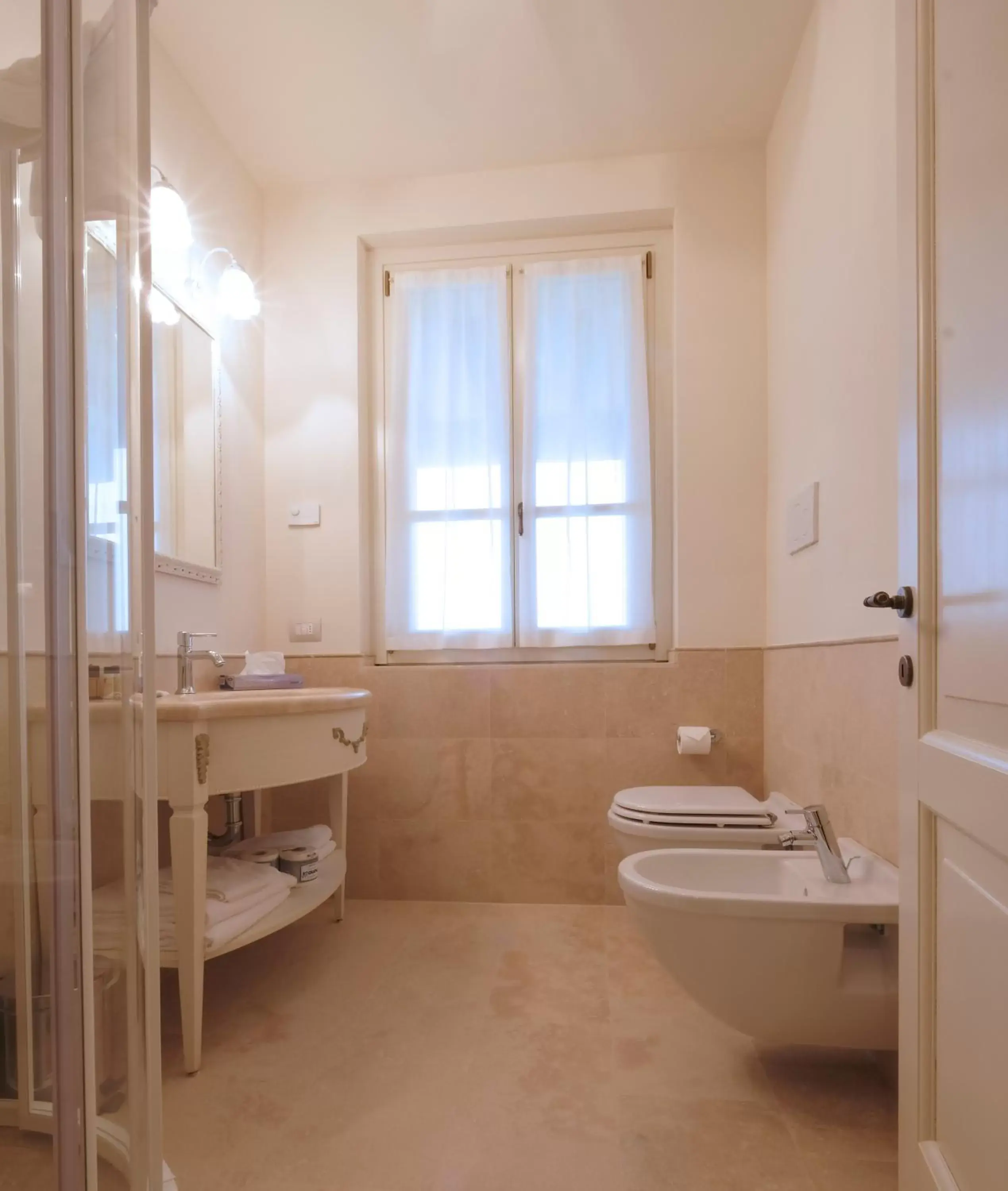 Shower, Bathroom in Chervò Golf Apartments Garda Lake