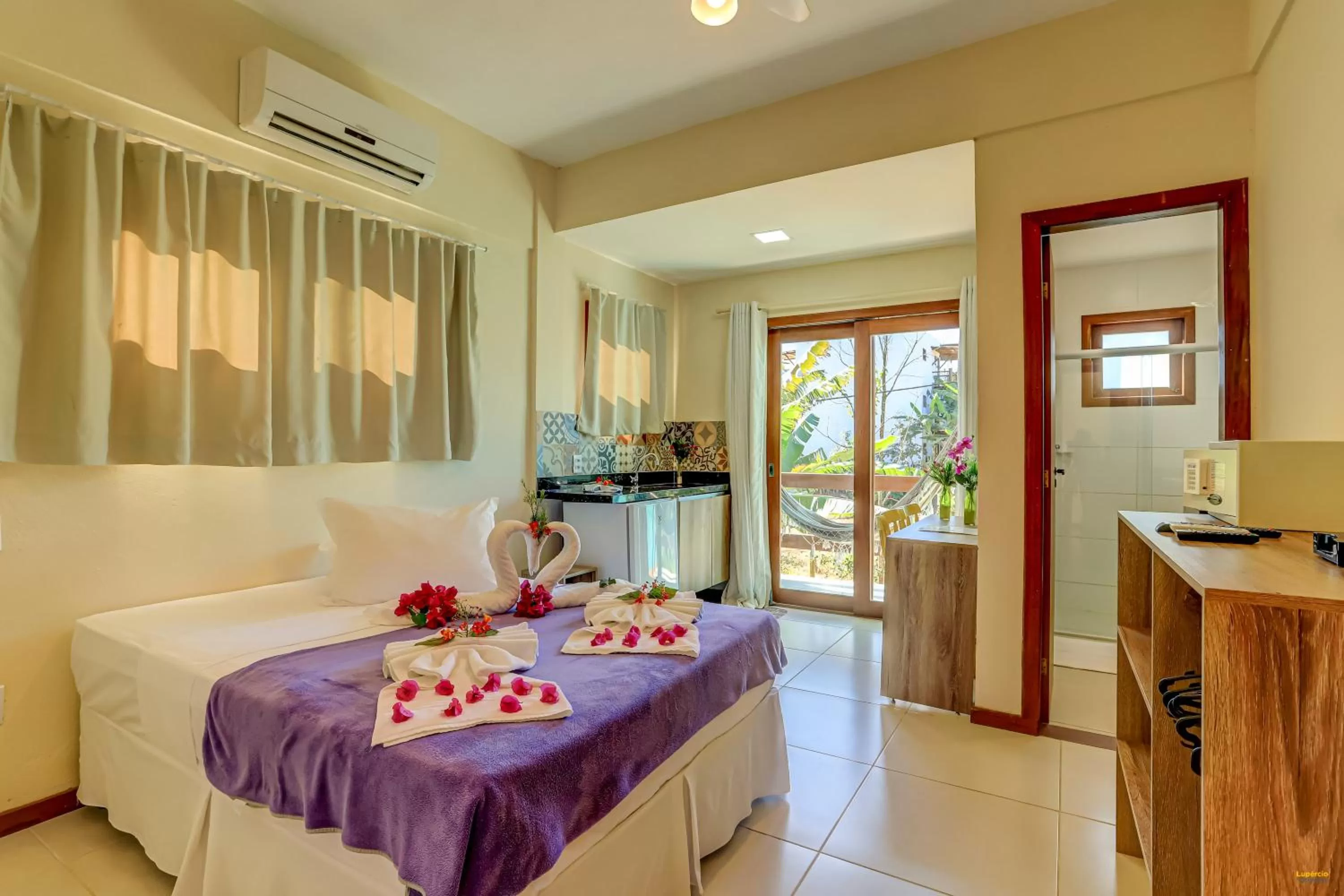 Photo of the whole room, Bed in i9 Quixaba Flat