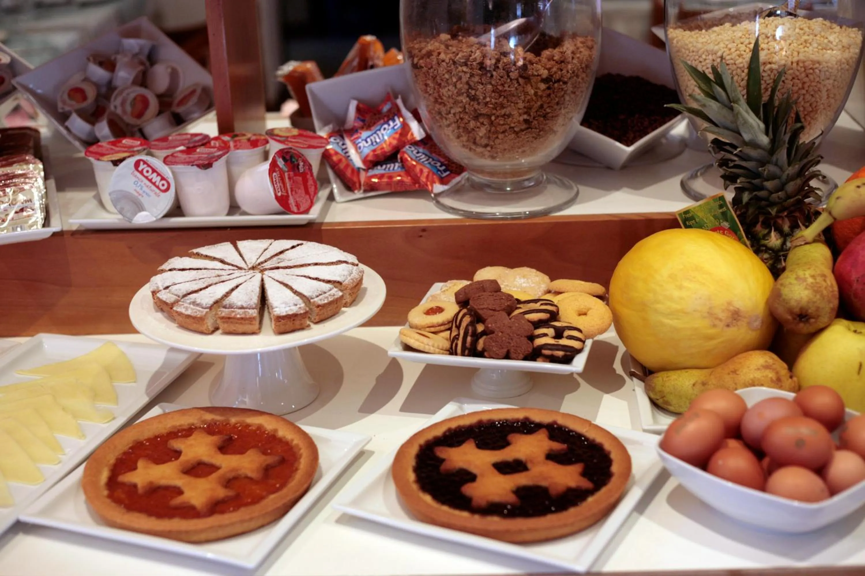 Food and drinks in Hotel Cristallo