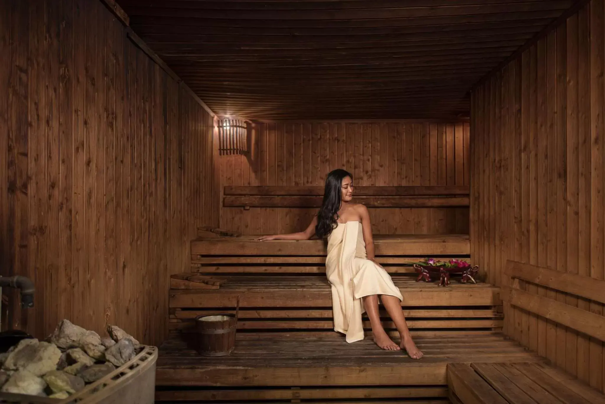 Sauna in Prince Palace Hotel Bangkok - SHA Extra Plus