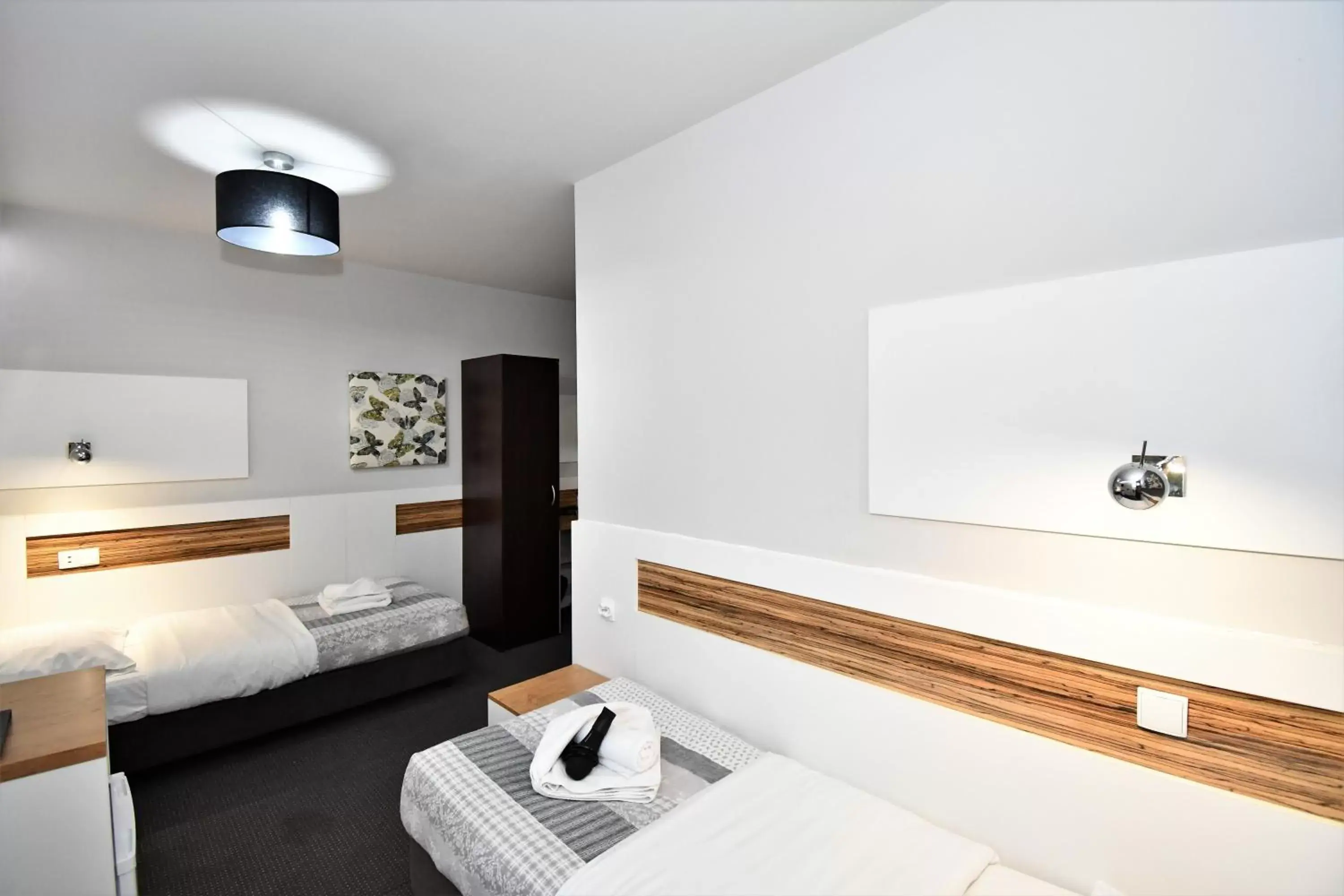 Bed in Sleepinn Gdansk Airport Bed in Sleepinn Gdansk Airport