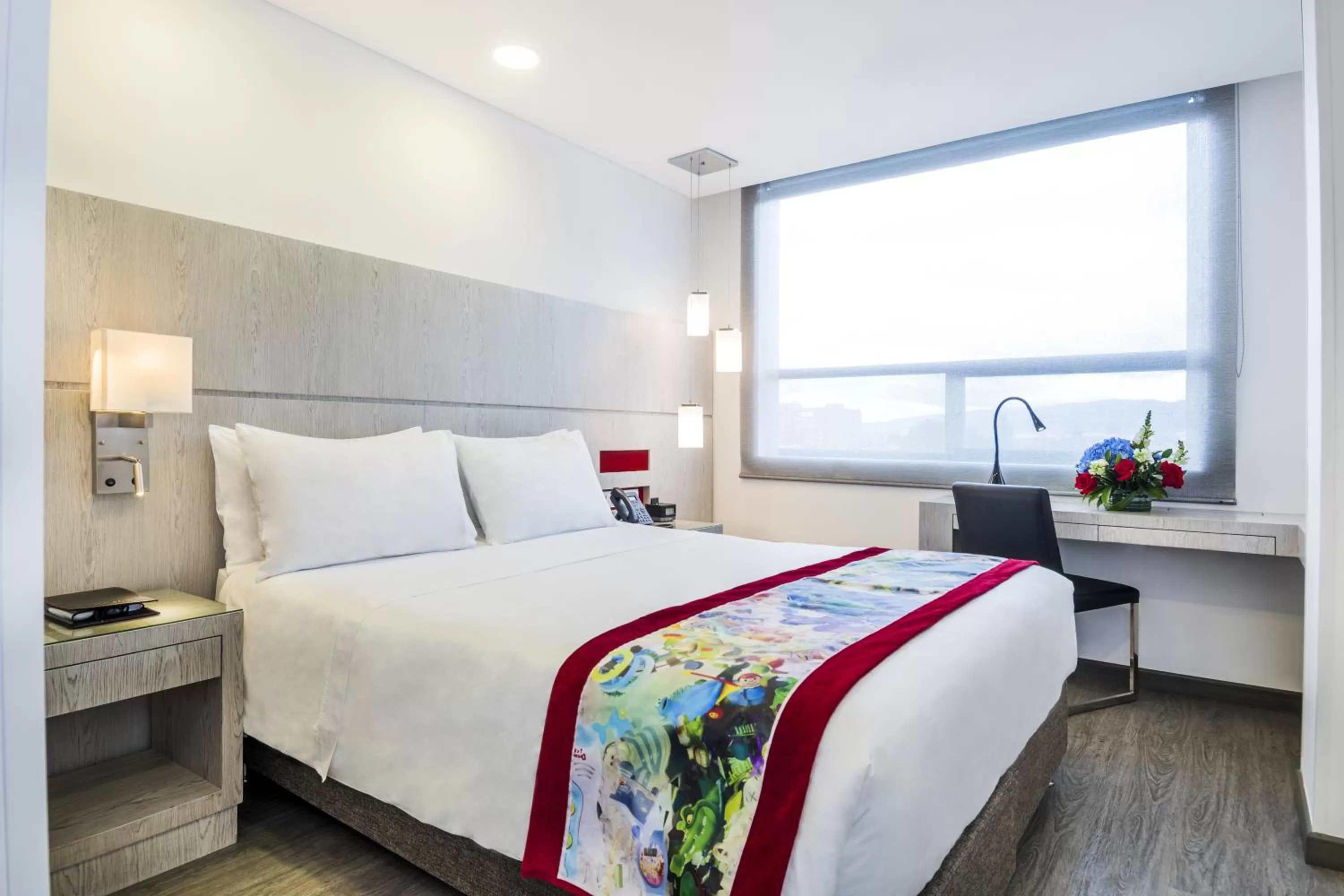 Bedroom, Bed in Hotel Black Tower Premium