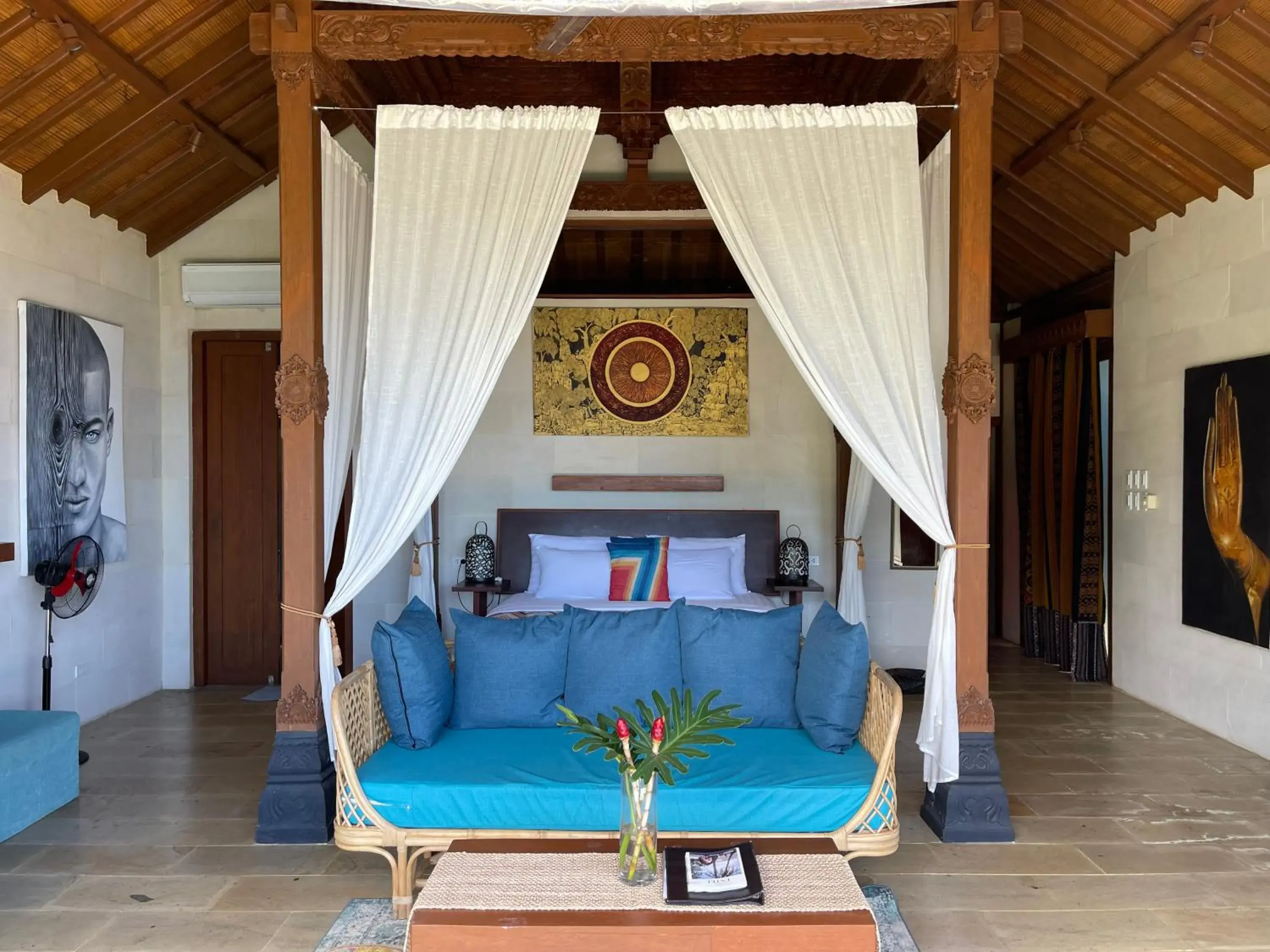 Seating Area in Karuna El Nido Villas