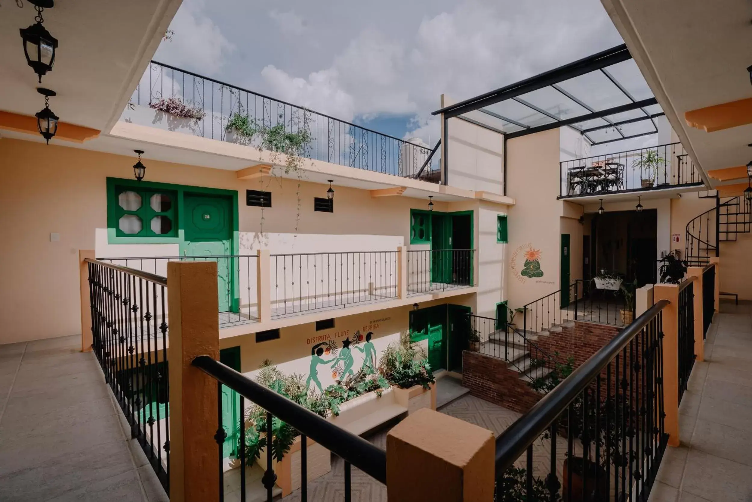 Balcony/Terrace in Hotel Cielo y Selva, San Cristobal de las Casas