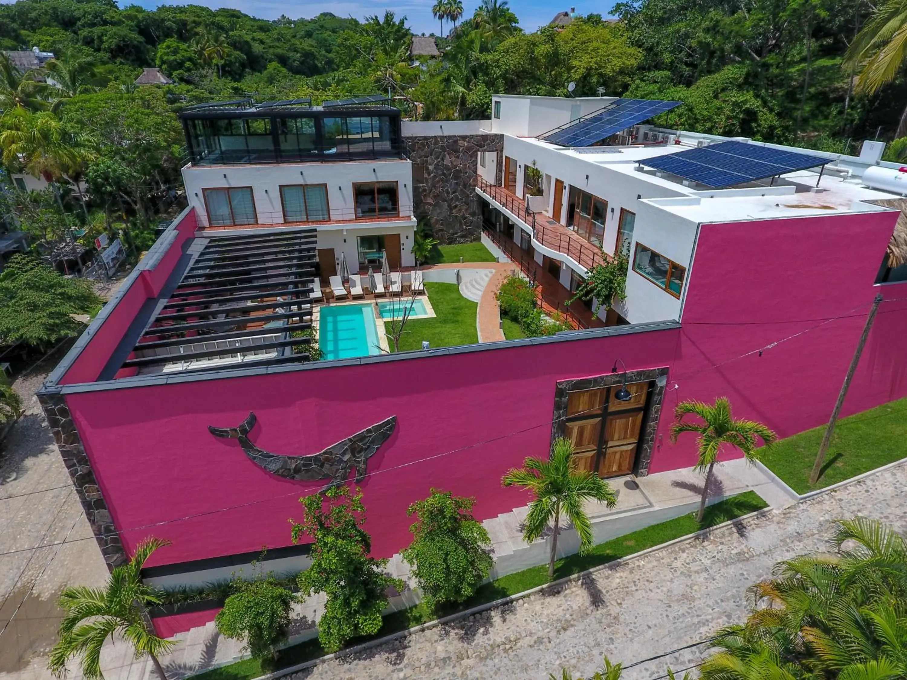 Bird's-eye View in Casa de la Ballena