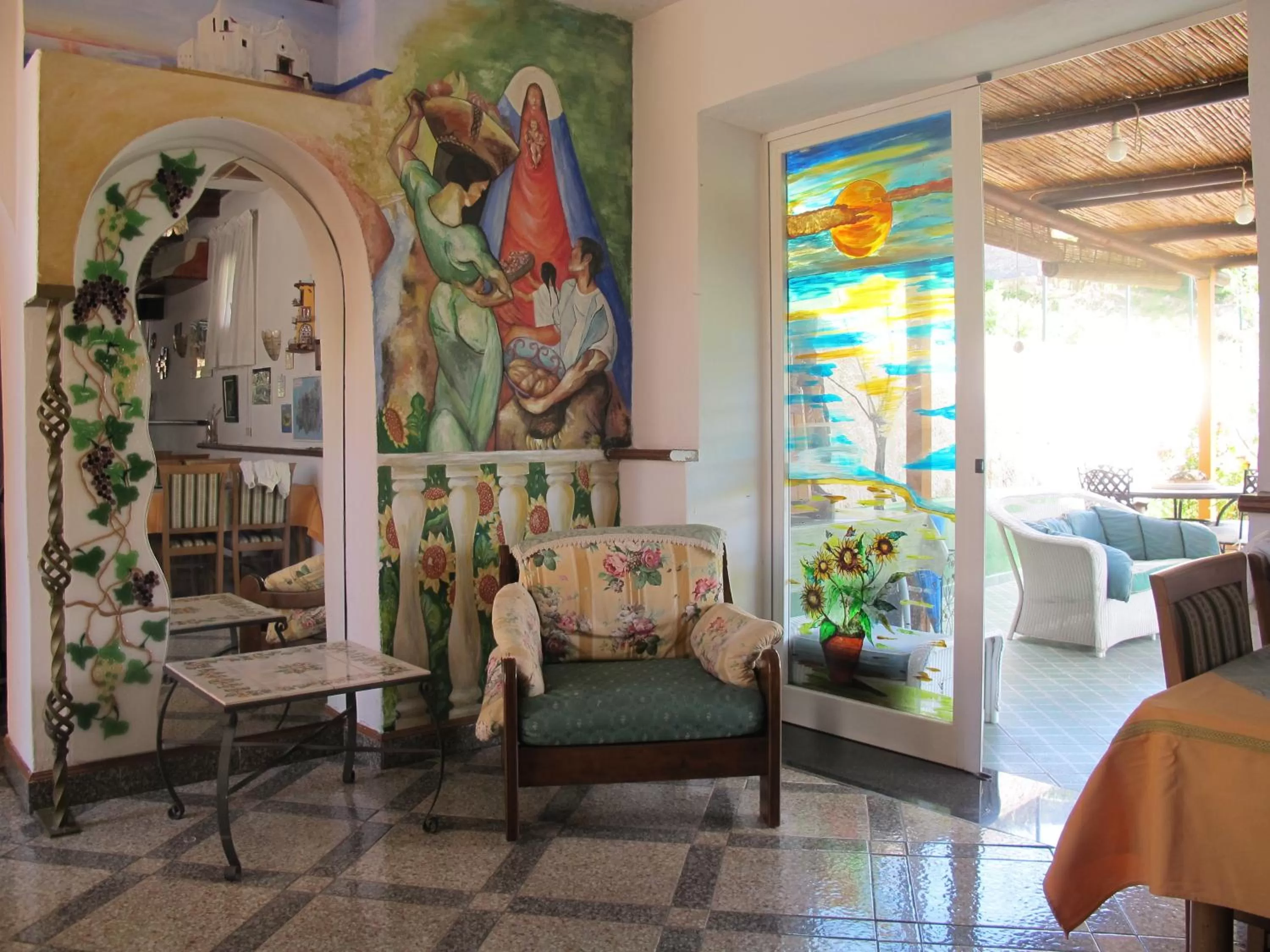 Lobby or reception in Aparthotel Villa Marinù