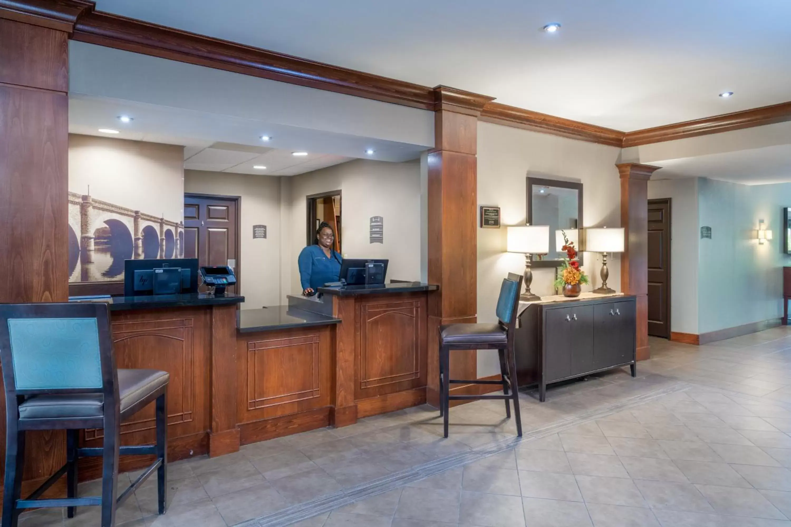 Lobby or reception in Staybridge Suites Memphis-Poplar Ave East by IHG Lobby or reception in Staybridge Suites Memphis-Poplar Ave East by IHG