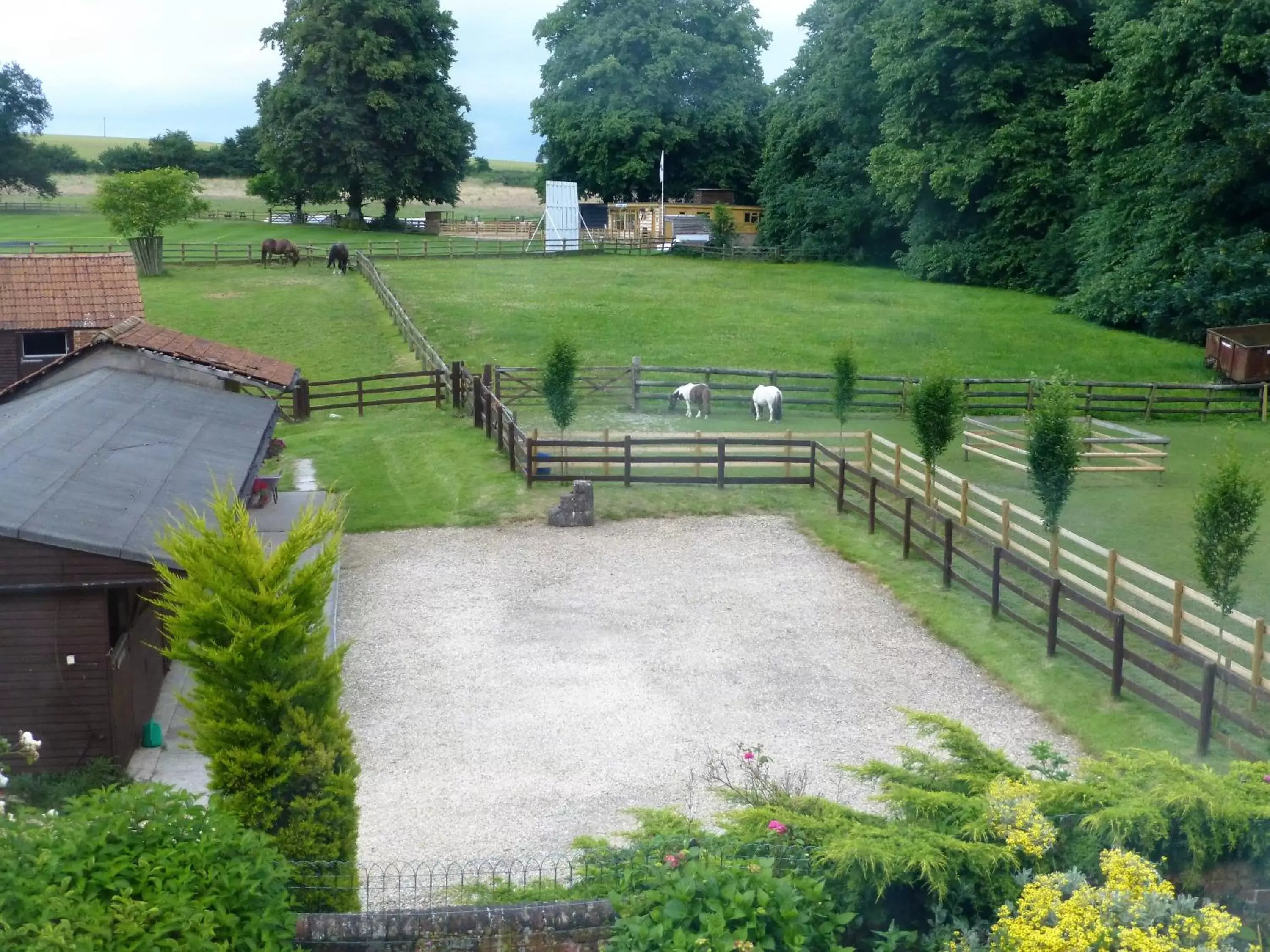 Garden in Blounts Court Farm