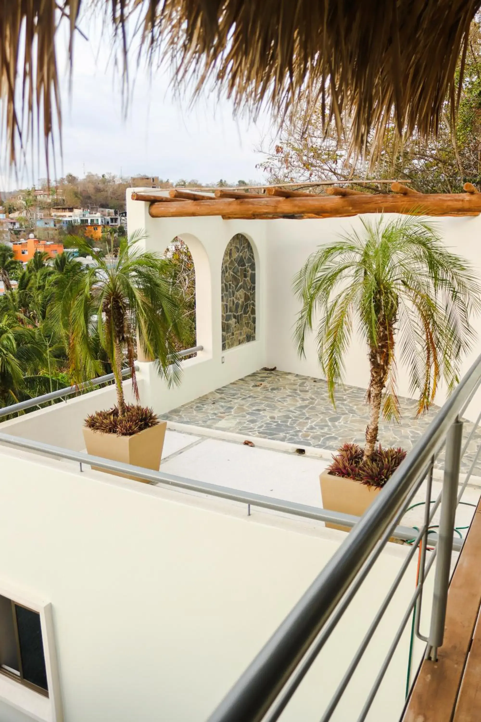 Balcony/Terrace in Hotel Casa Justina