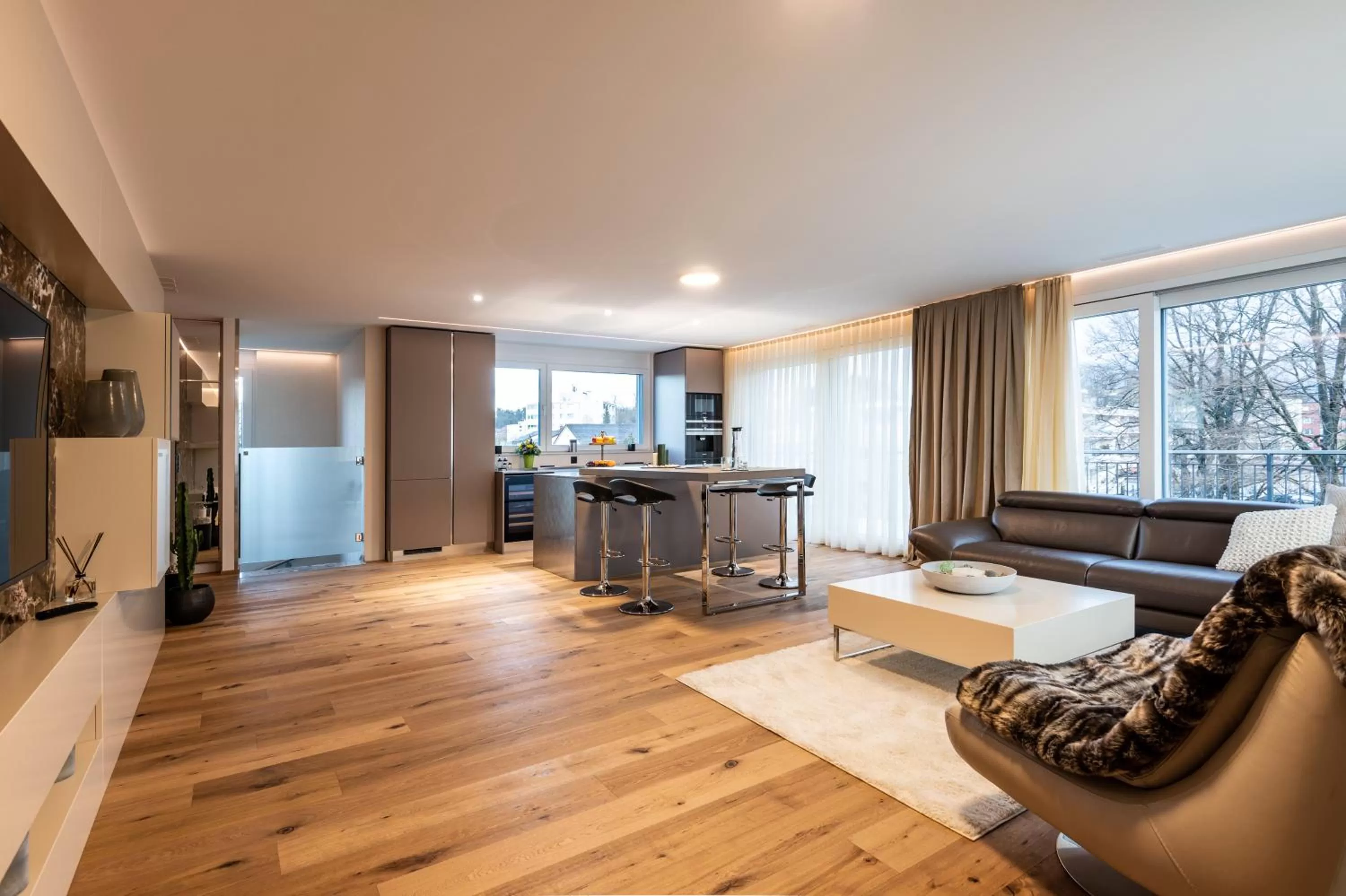 Living room in The Gate Boutique Hotel Zürich