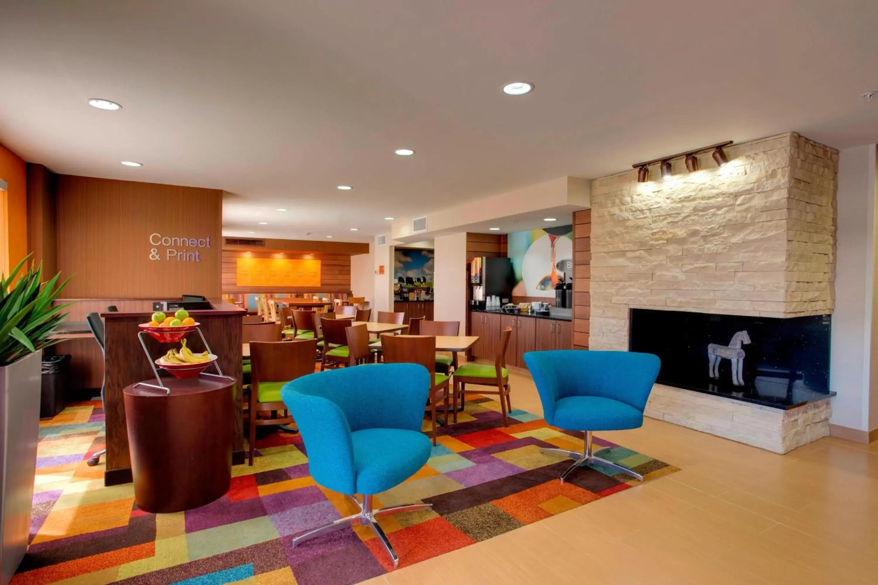 Lobby or reception, Lounge/Bar in Fairfield Inn by Marriott Las Cruces