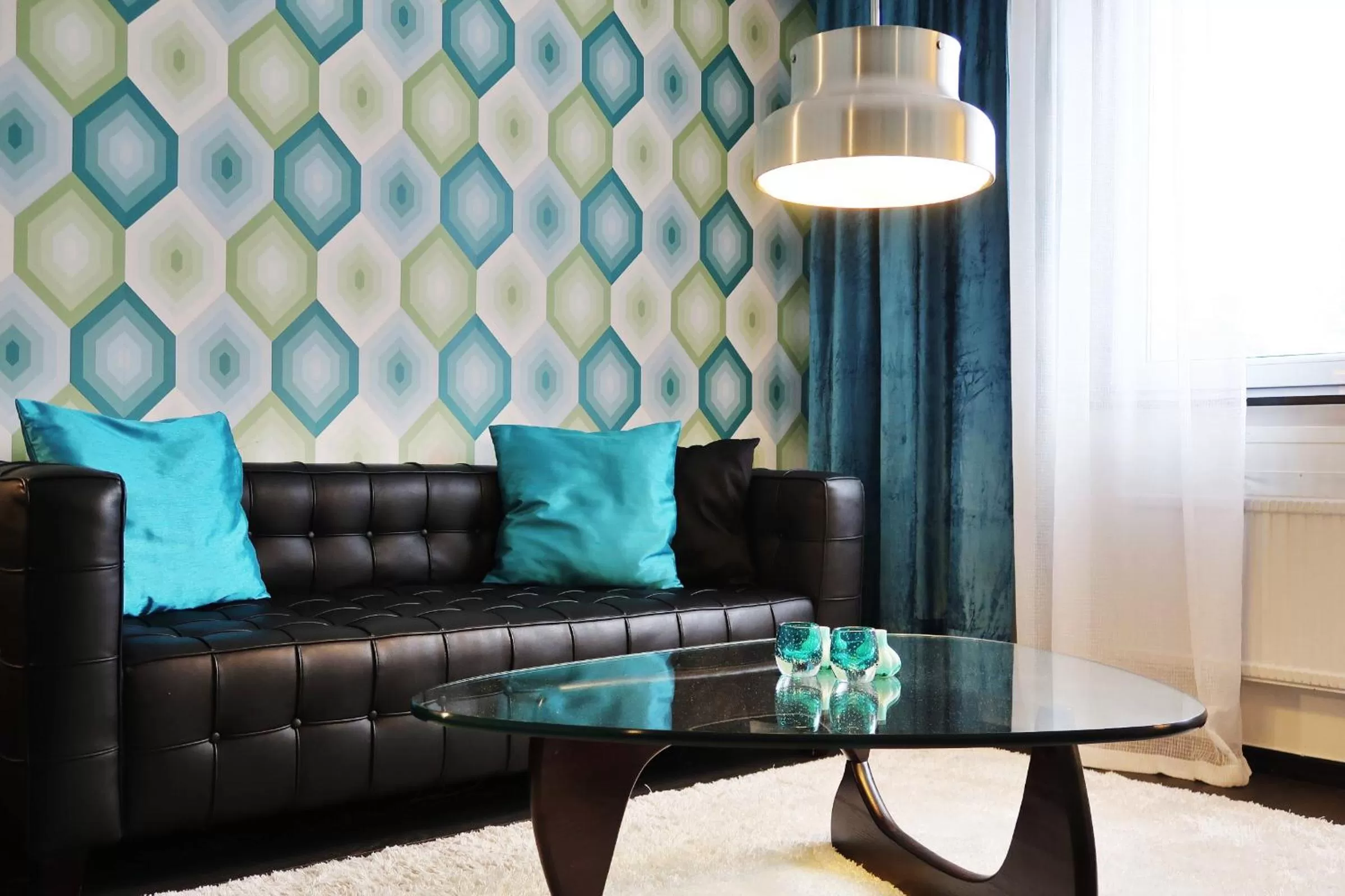 Seating area in Optima Hotel Roslagen by Reikartz