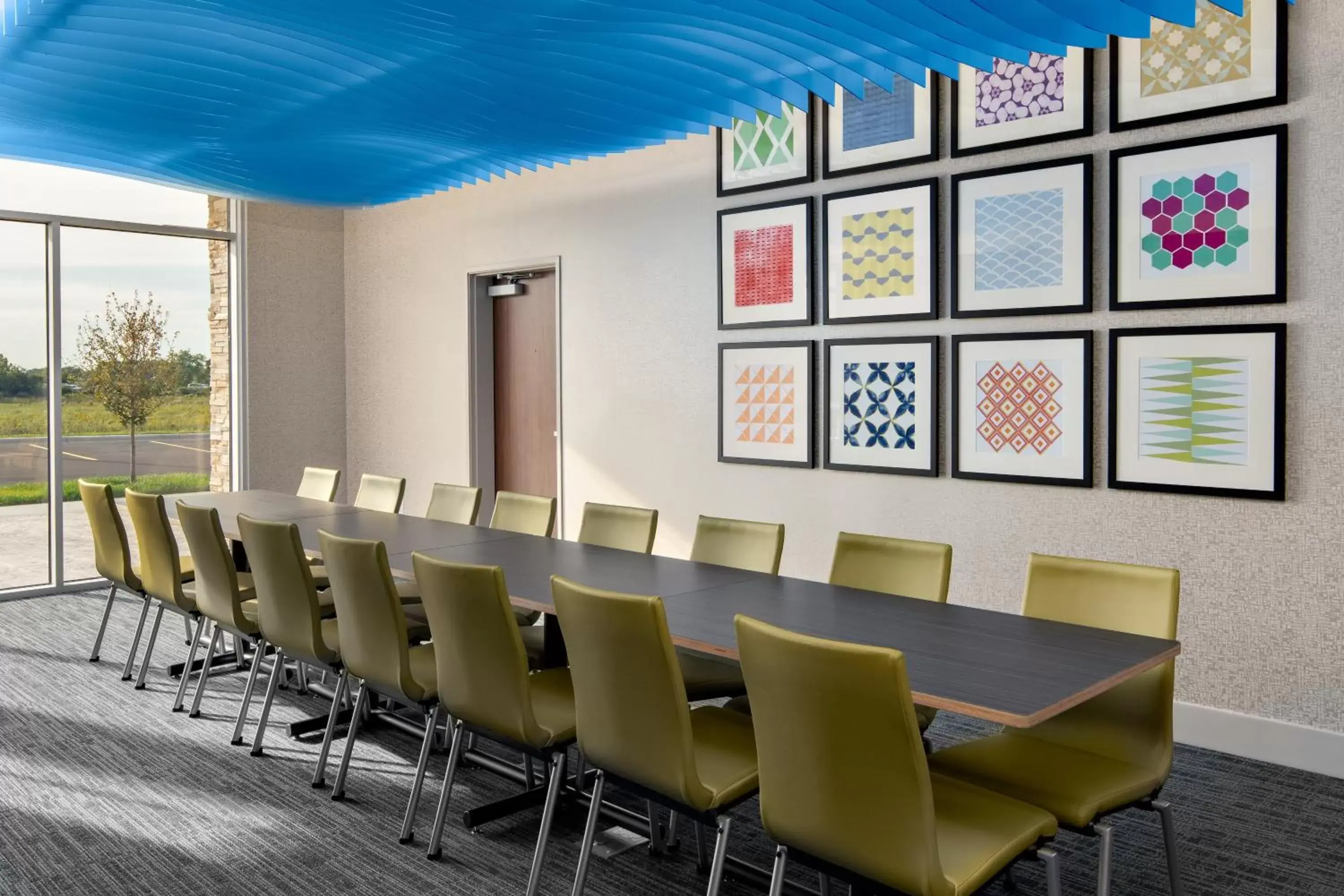 Meeting/conference room in Holiday Inn Express & Suites - Elkhorn - Lake Geneva Area, an IHG Hotel