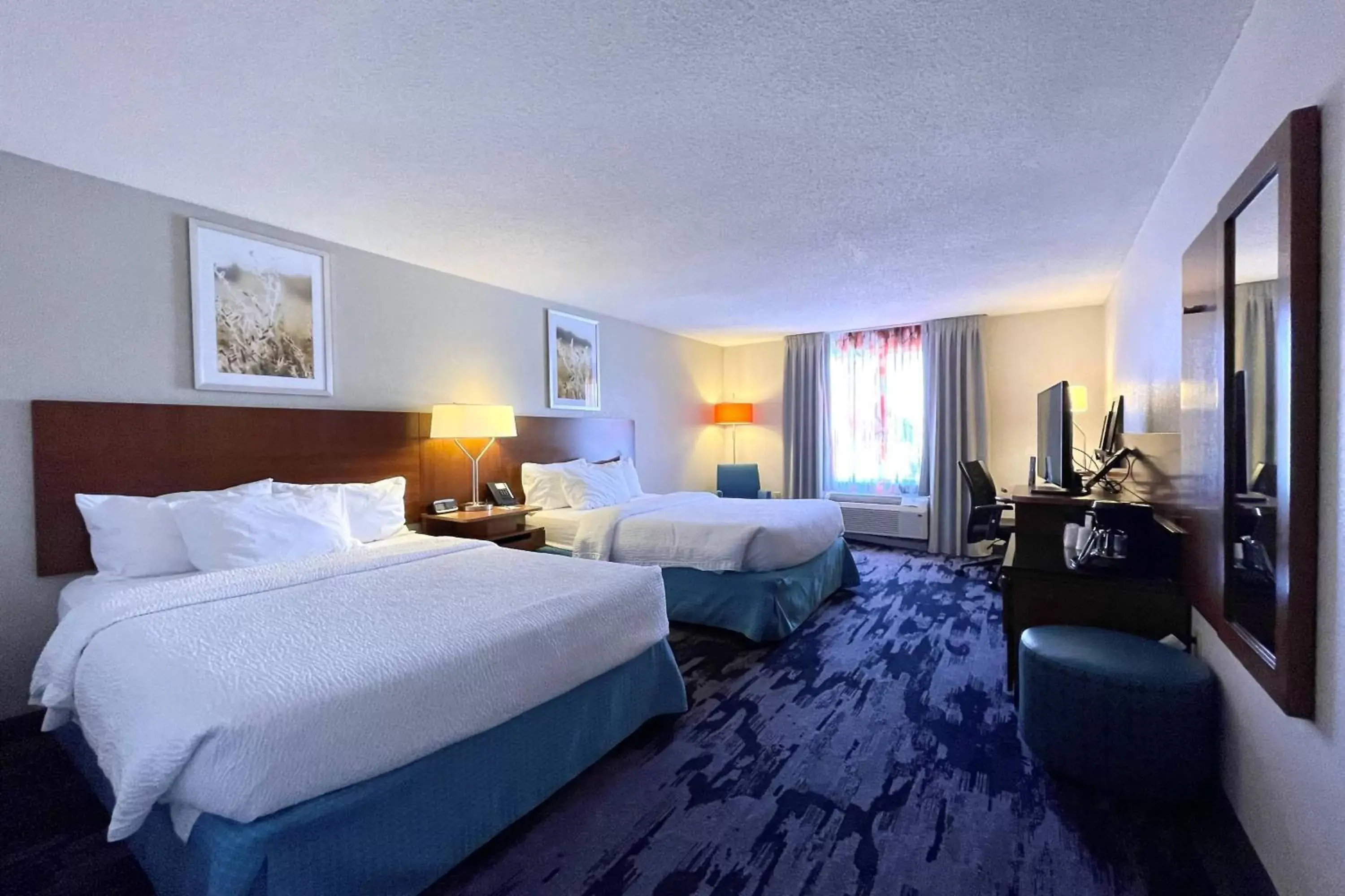 Photo of the whole room, Bed in Fairfield Inn & Suites Jackson Airport