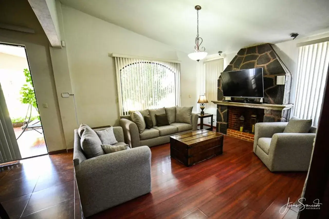 Seating Area in Suites Campestres Montebello