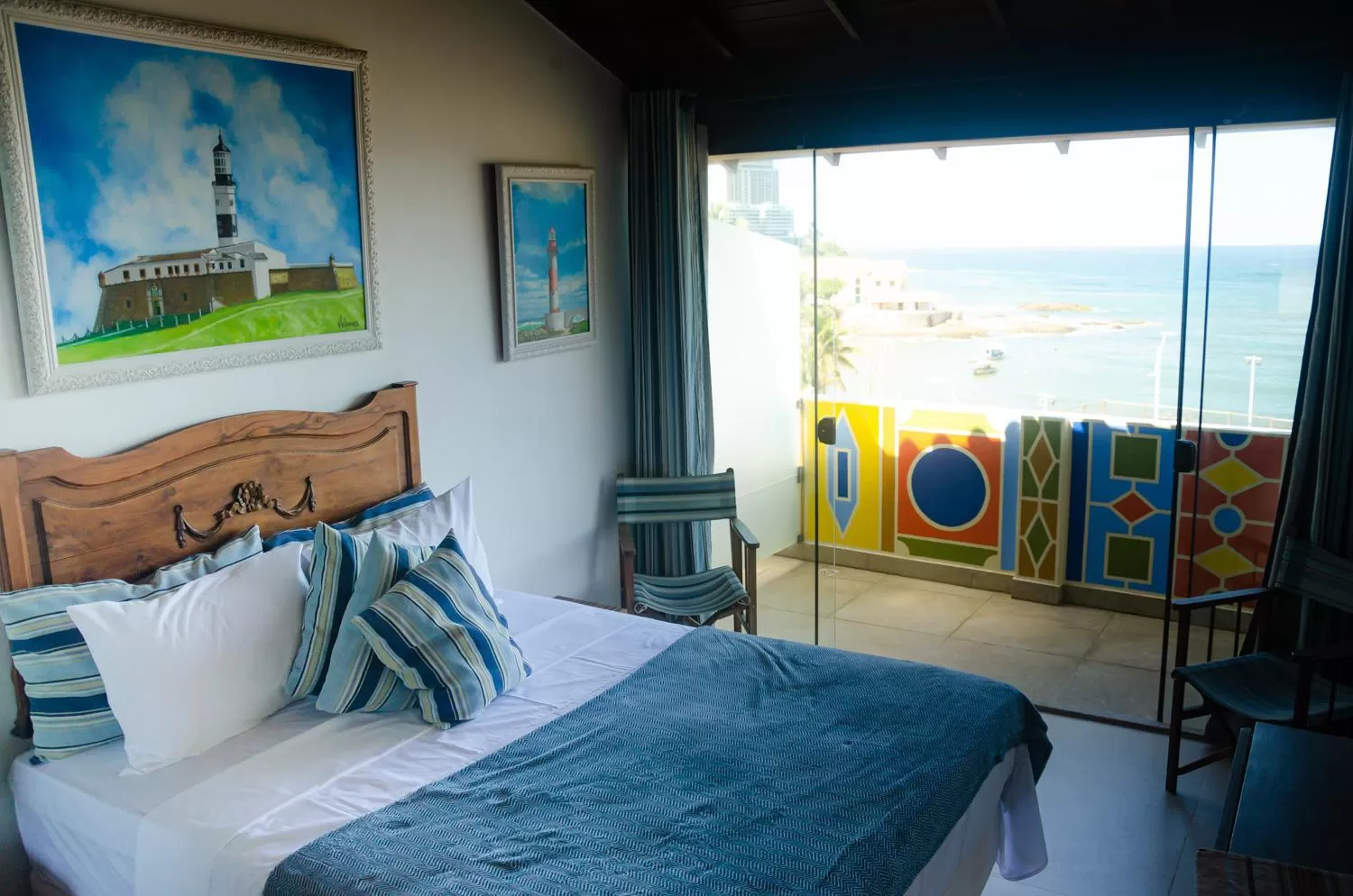 Bed in Pousada e Hostel Chez Marianne