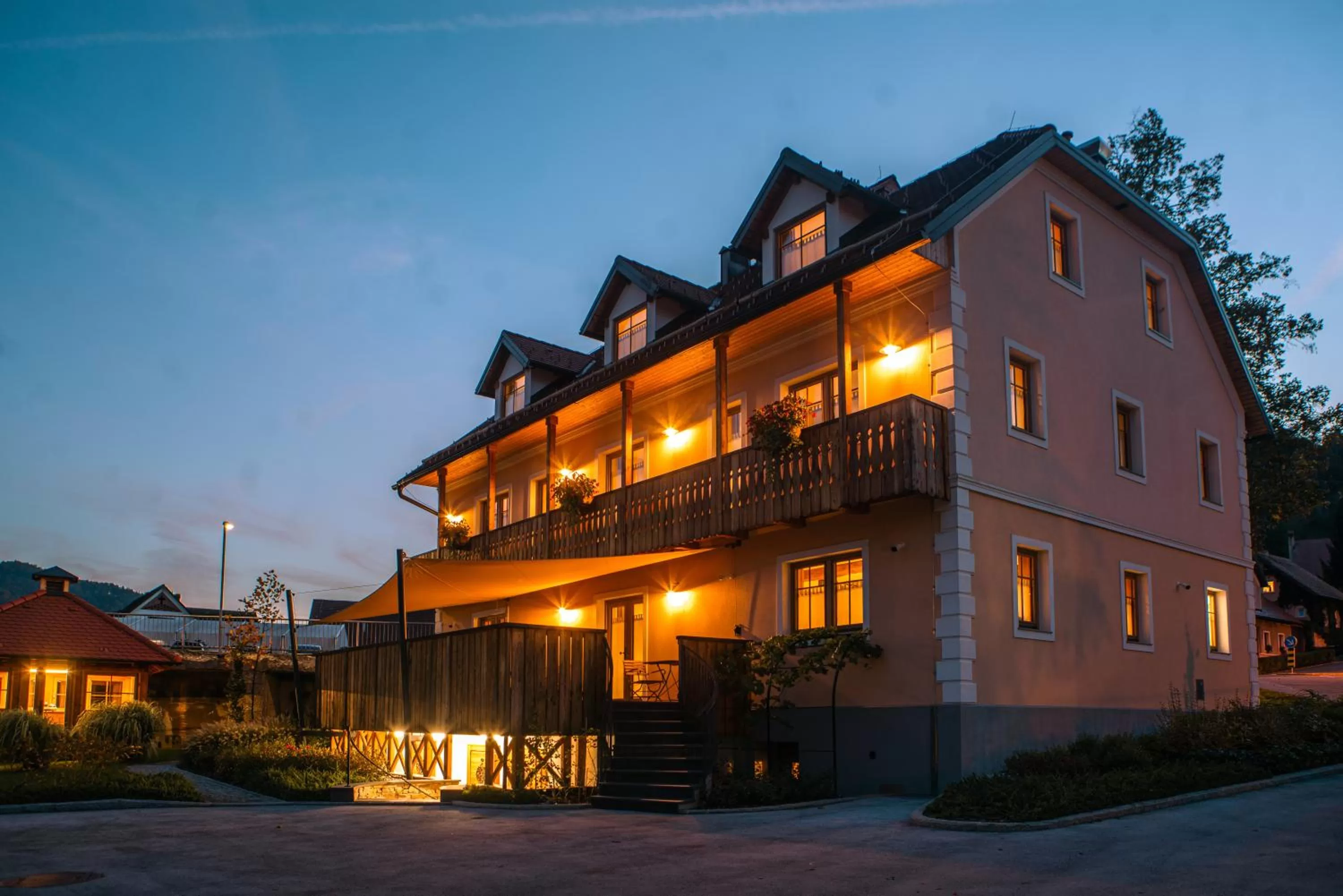 Property building in Hotel Zamorc