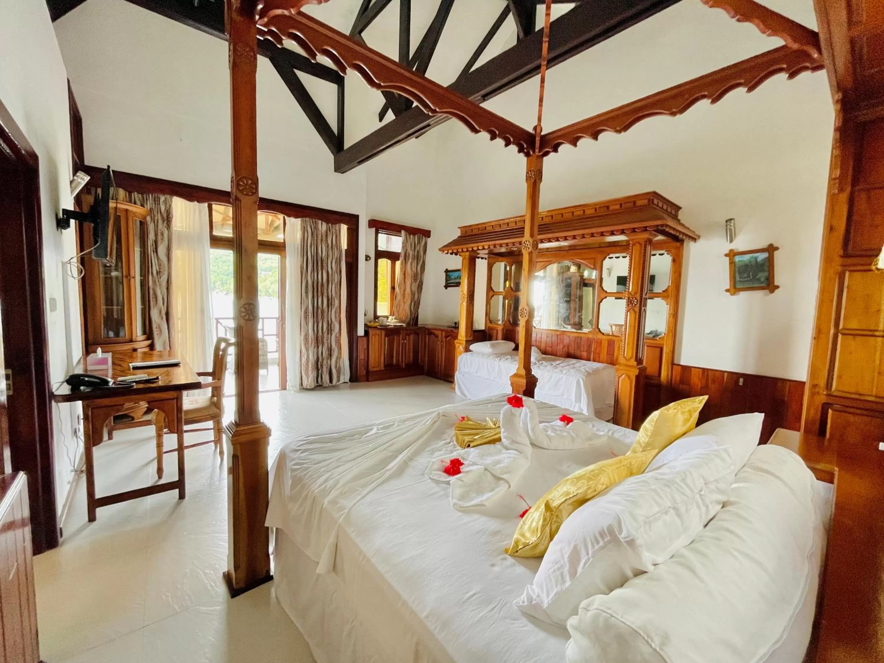 Bed in Villa Chez Batista