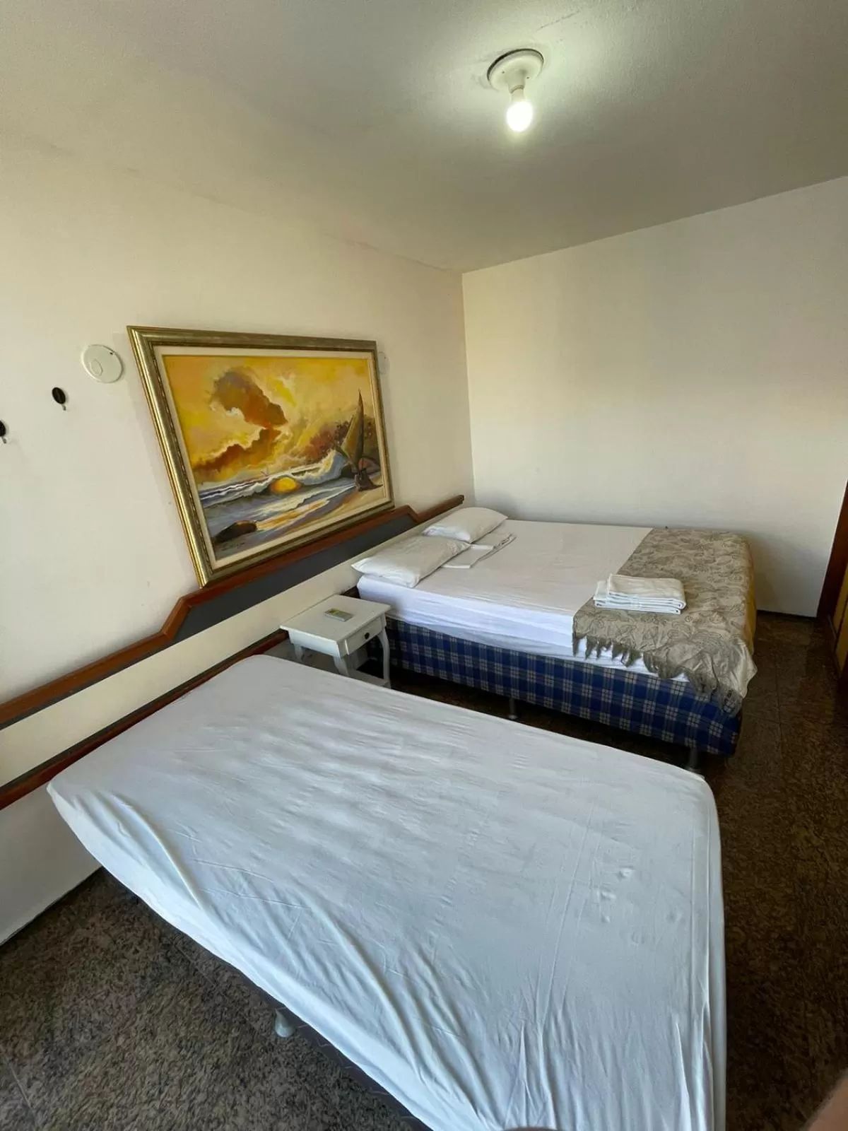 Bed in Flat Atlântico Neto