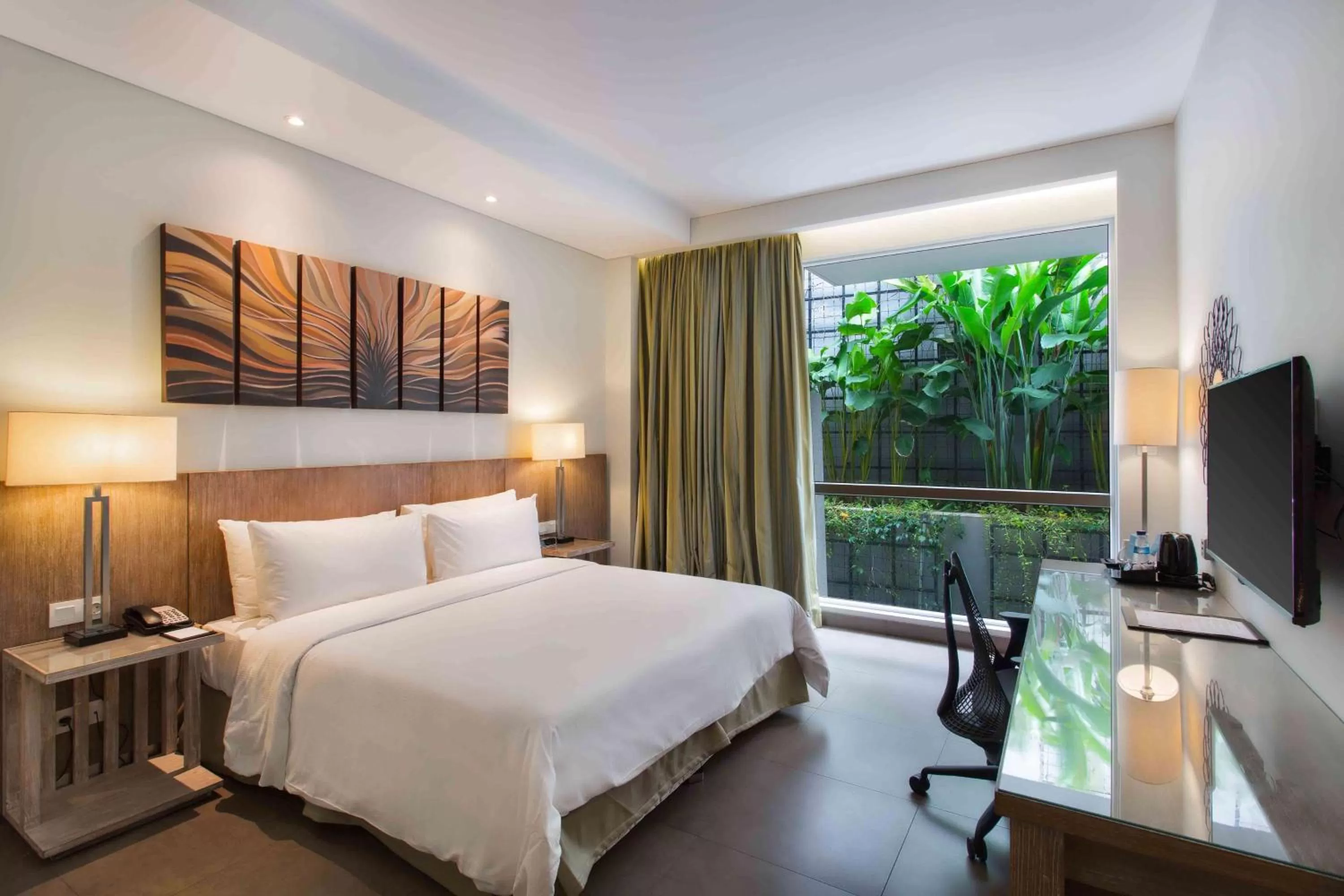 Bedroom, Bed in Hilton Garden Inn Bali Ngurah Rai Airport