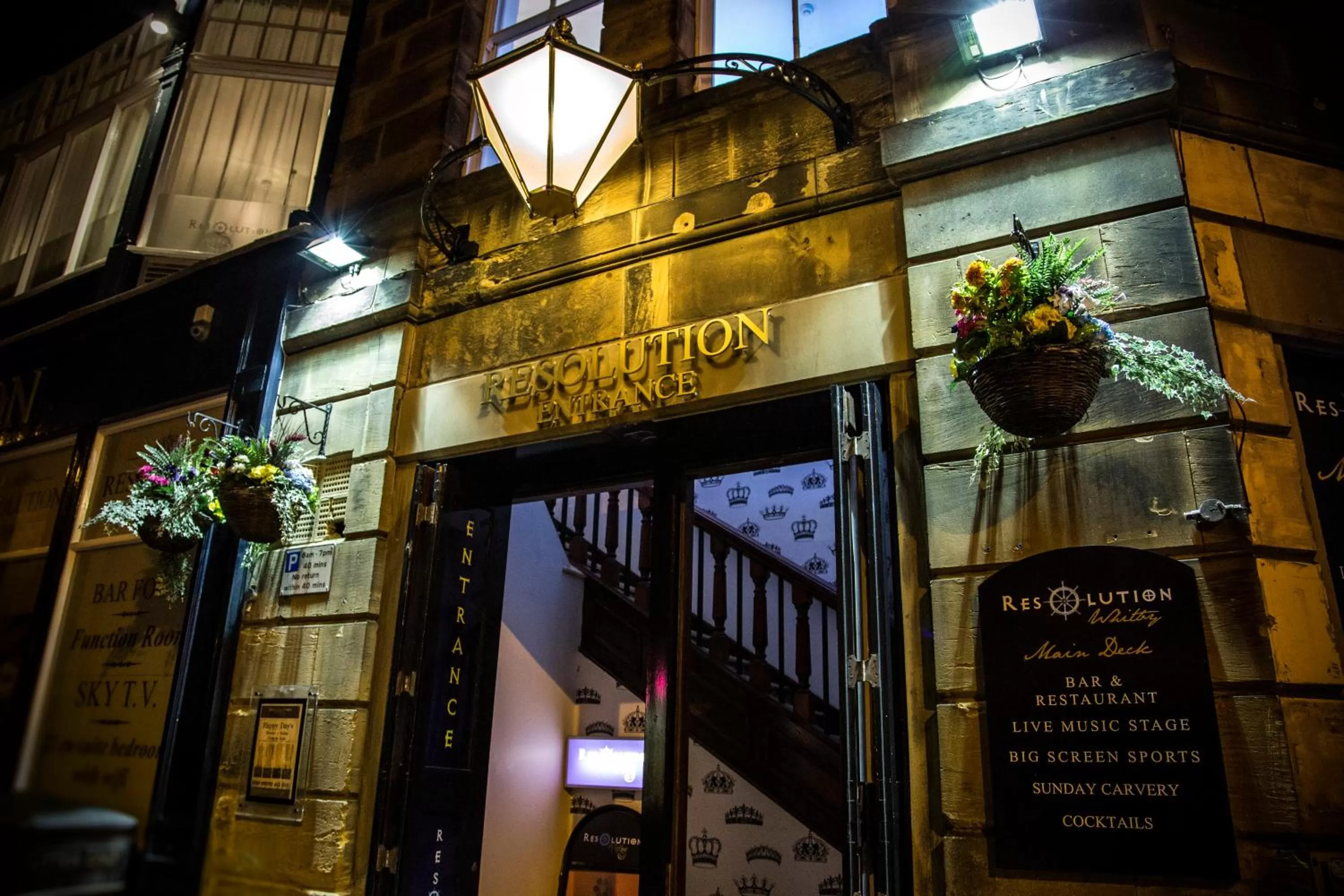 Facade/entrance in The Resolution Hotel