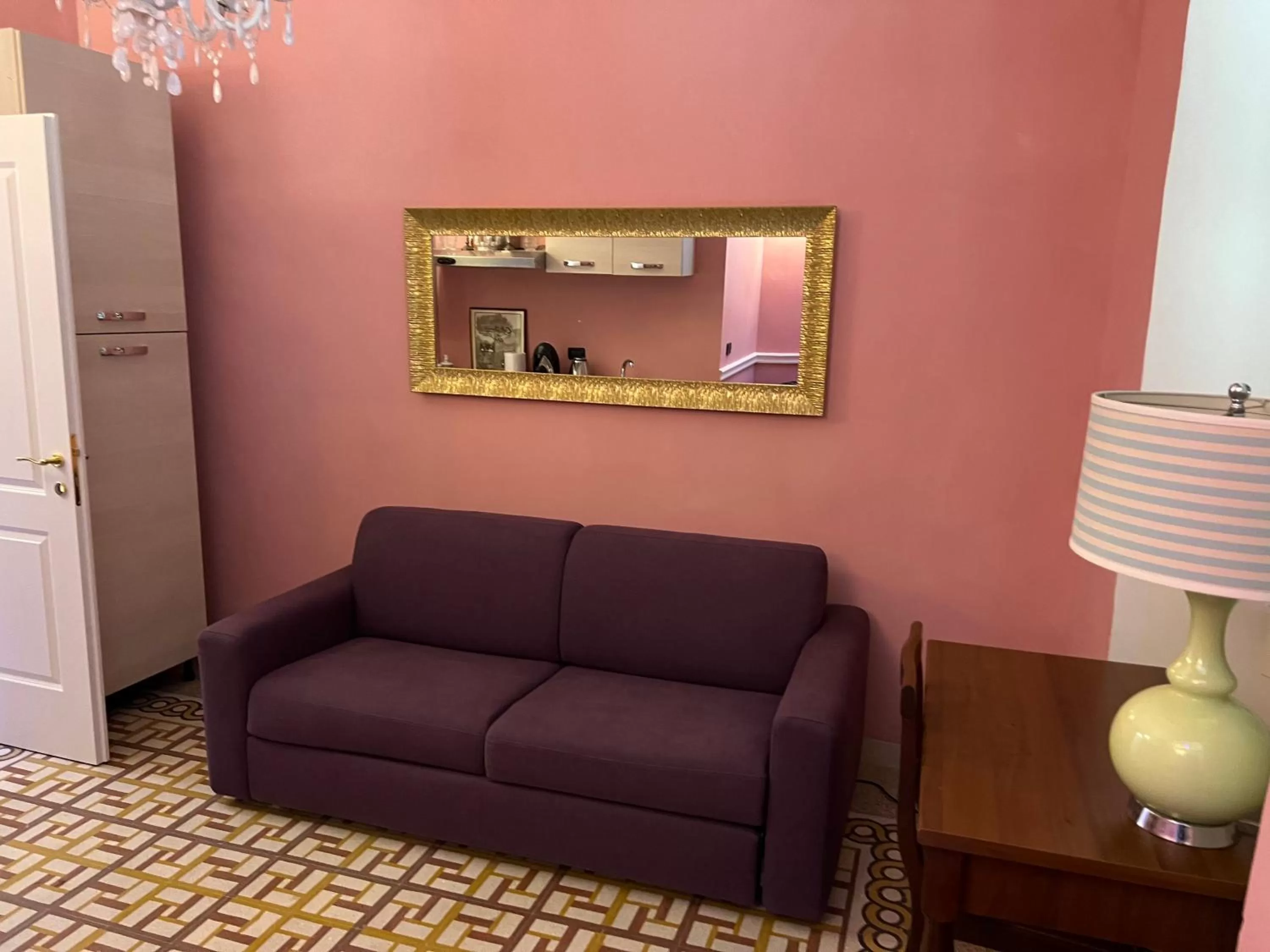 Living room, Seating Area in Guest House Biondi