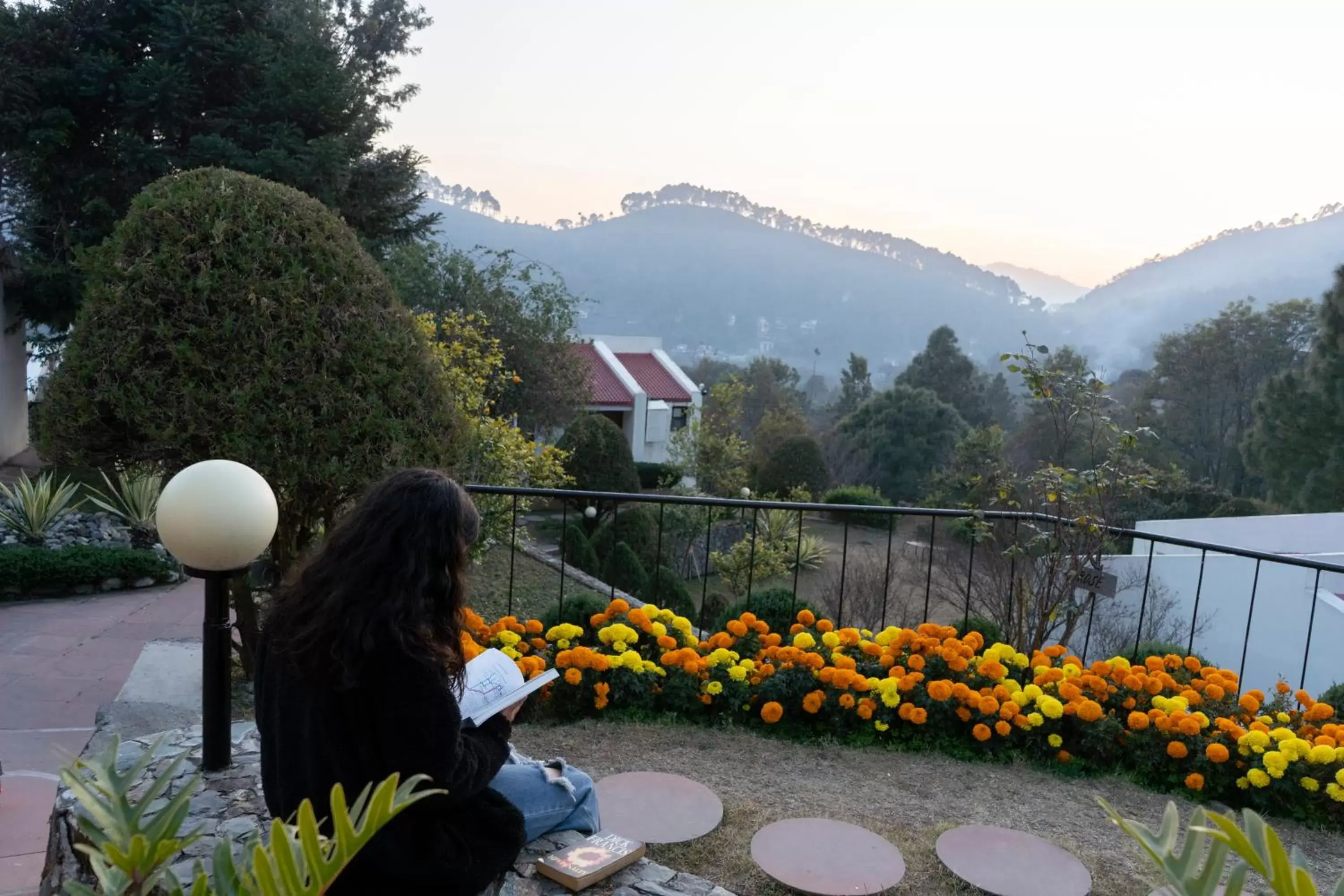 Mountain view in Country Inn Nature Resort Bhimtal