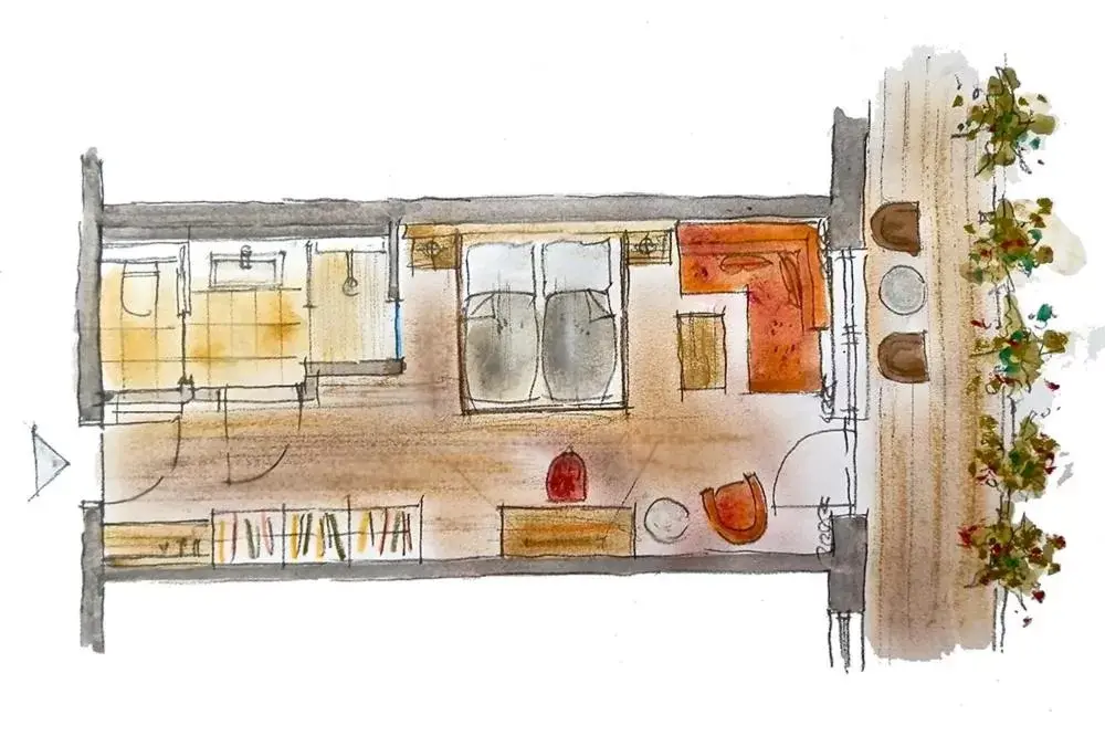 Floor Plan in Natur- und Wellnesshotel Höflehner