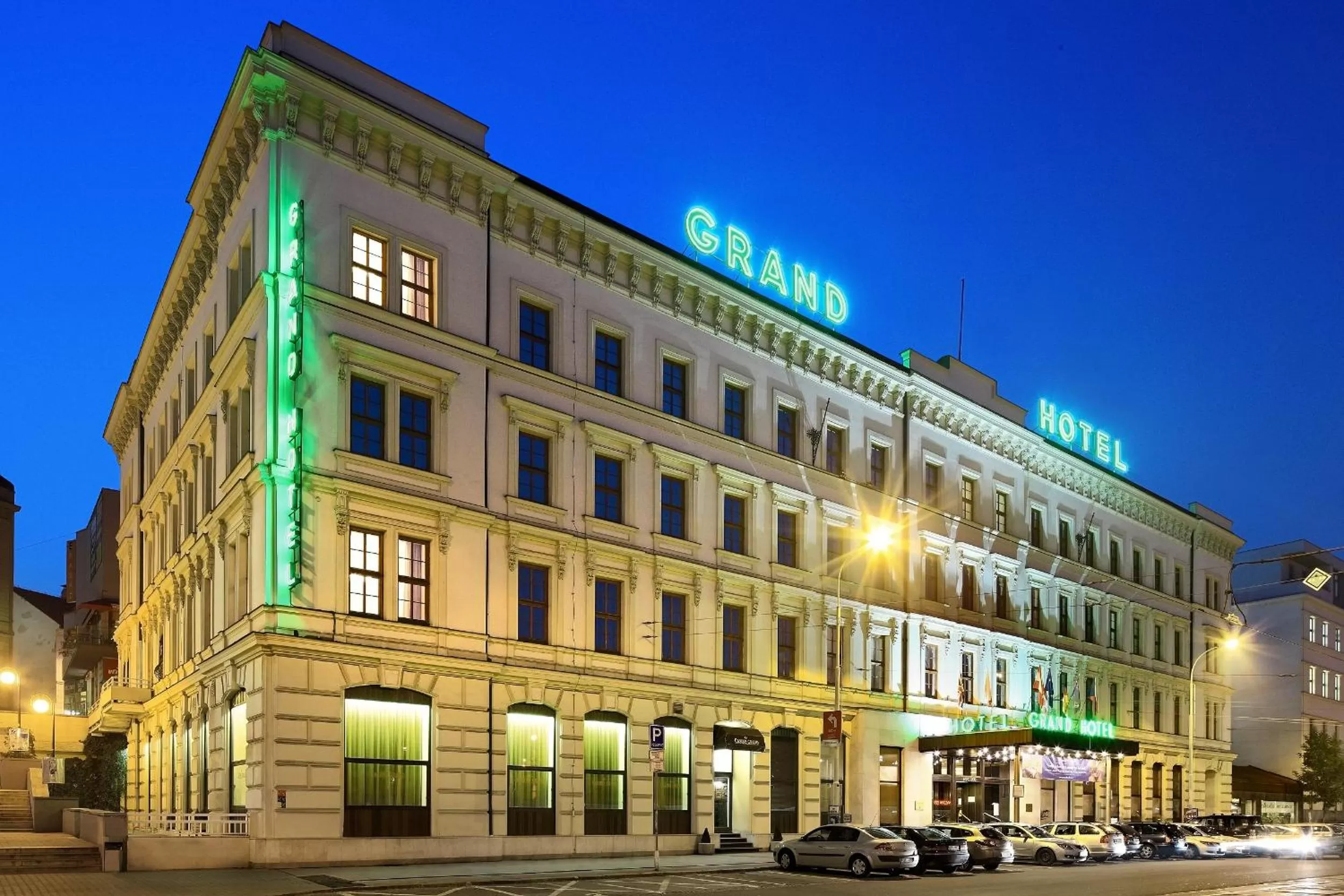 Property building in Grandhotel Brno
