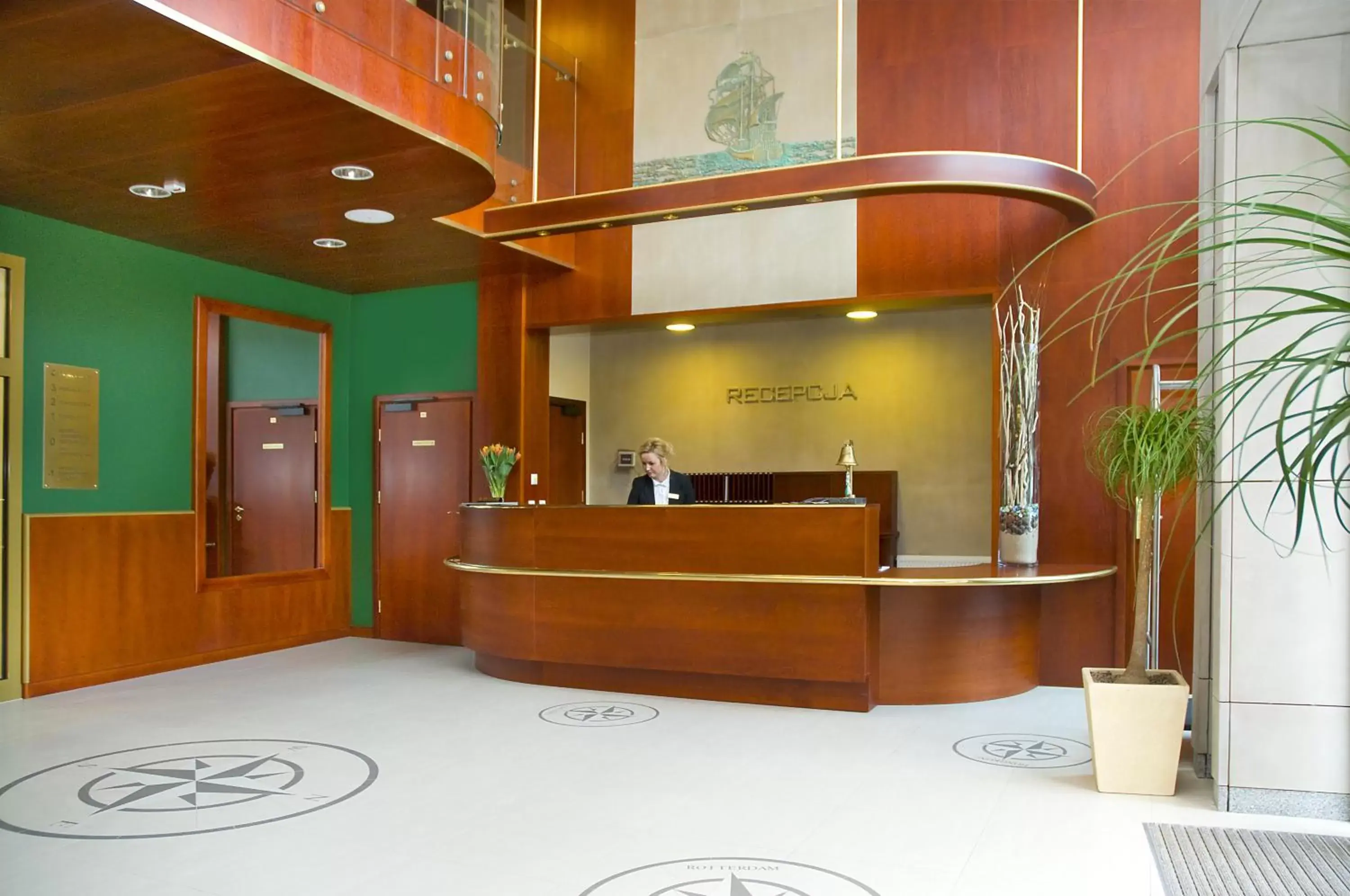 Lobby or reception, Lobby/Reception in Hotel Admirał
