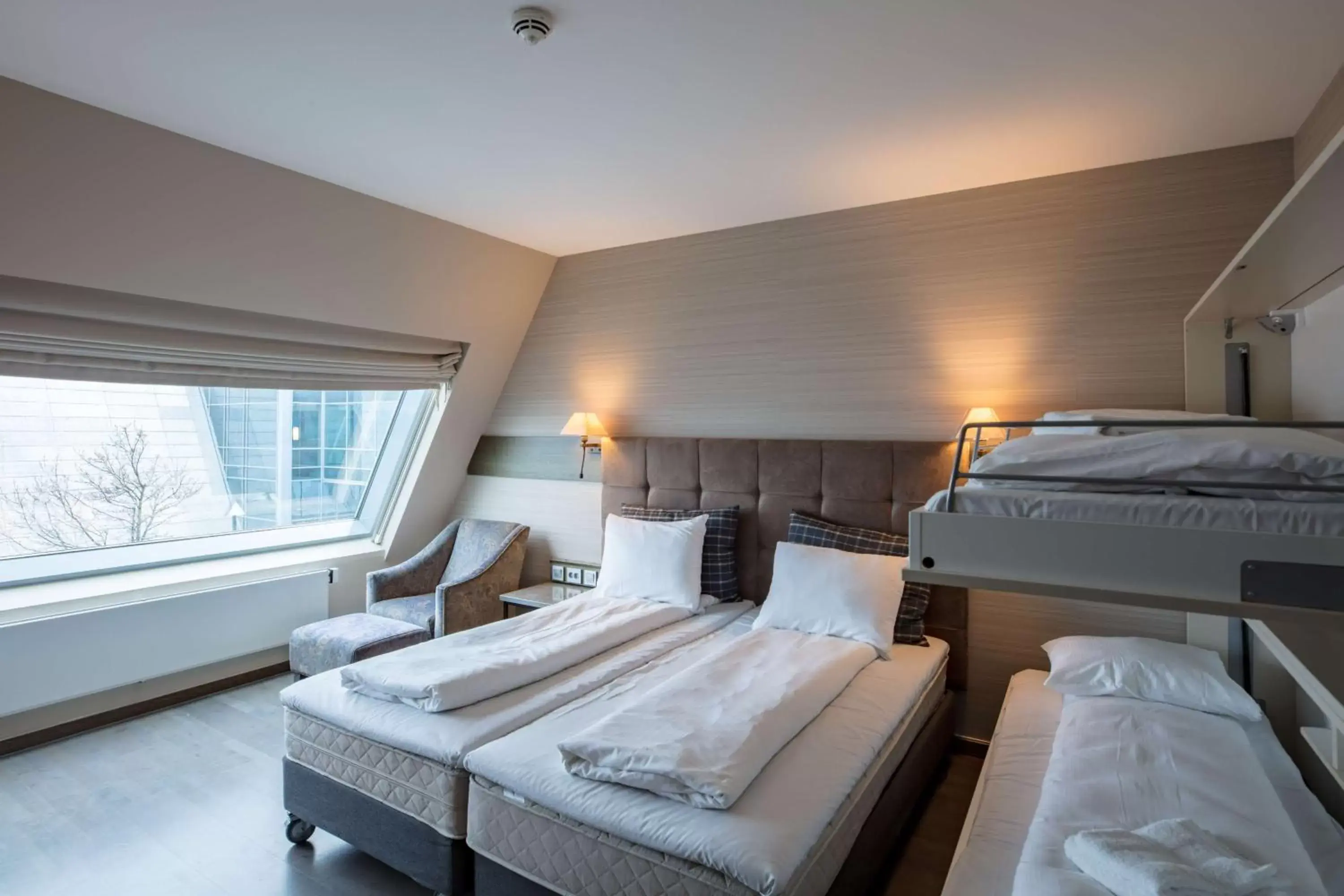 Photo of the whole room, Bed in Scandic Seilet Hotel