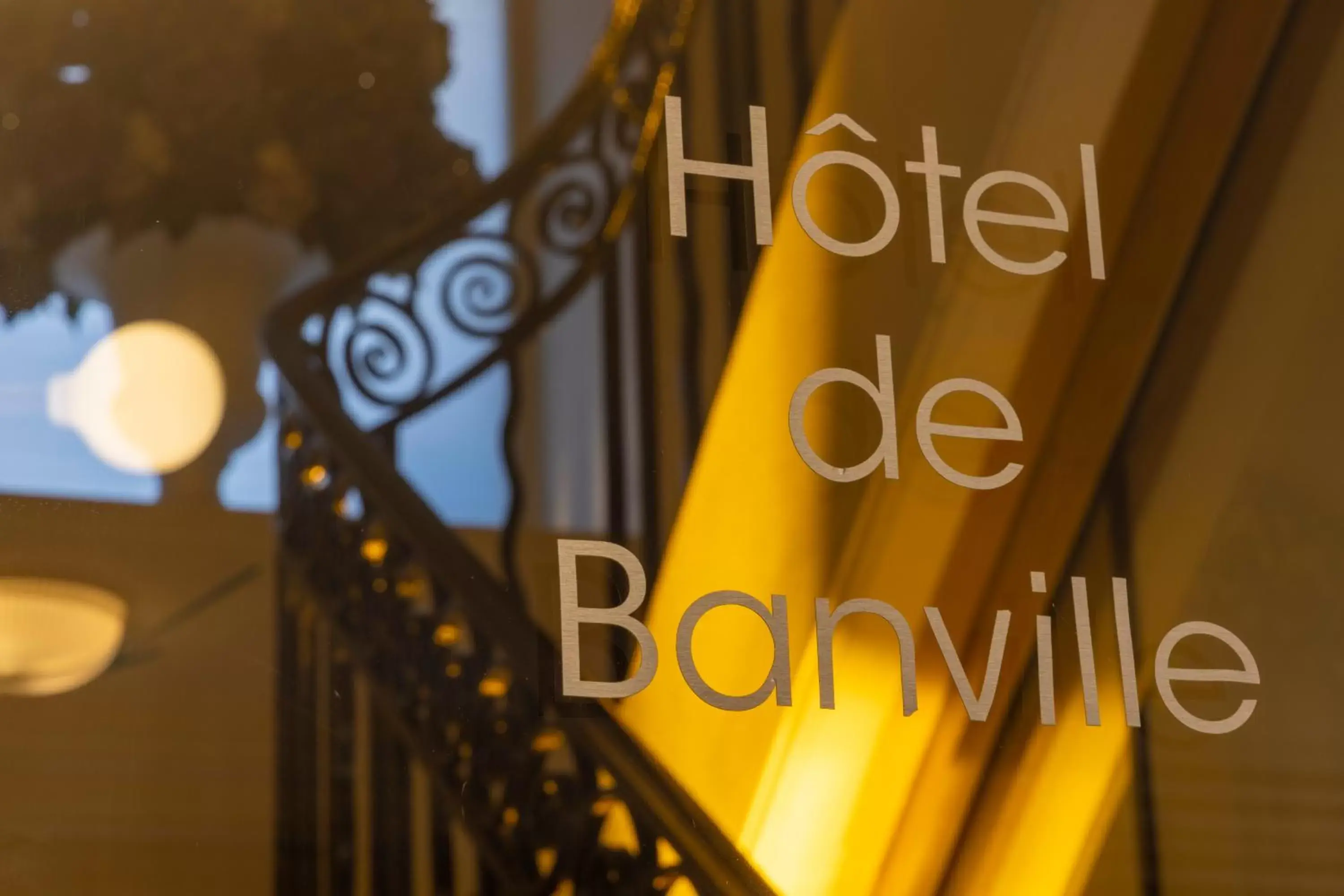 Decorative detail, Property Logo/Sign in Hôtel de Banville