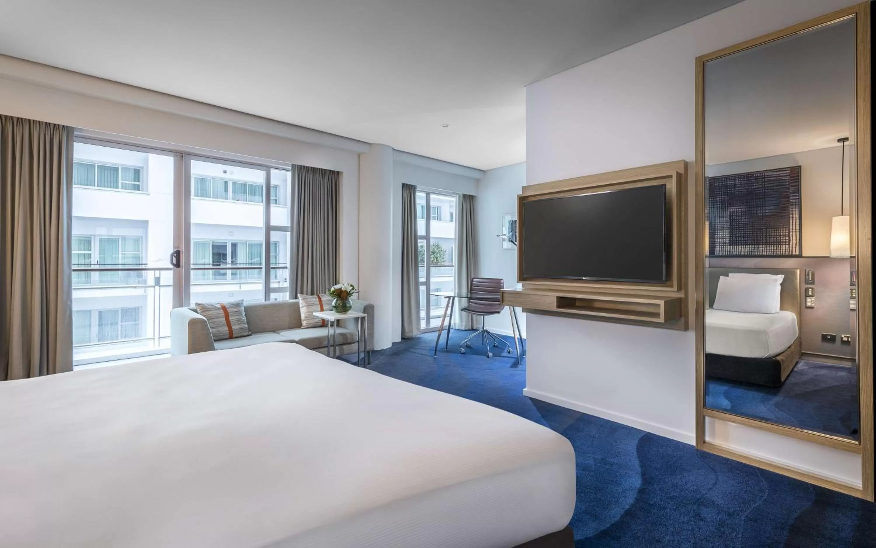 Bed in Hilton Auckland