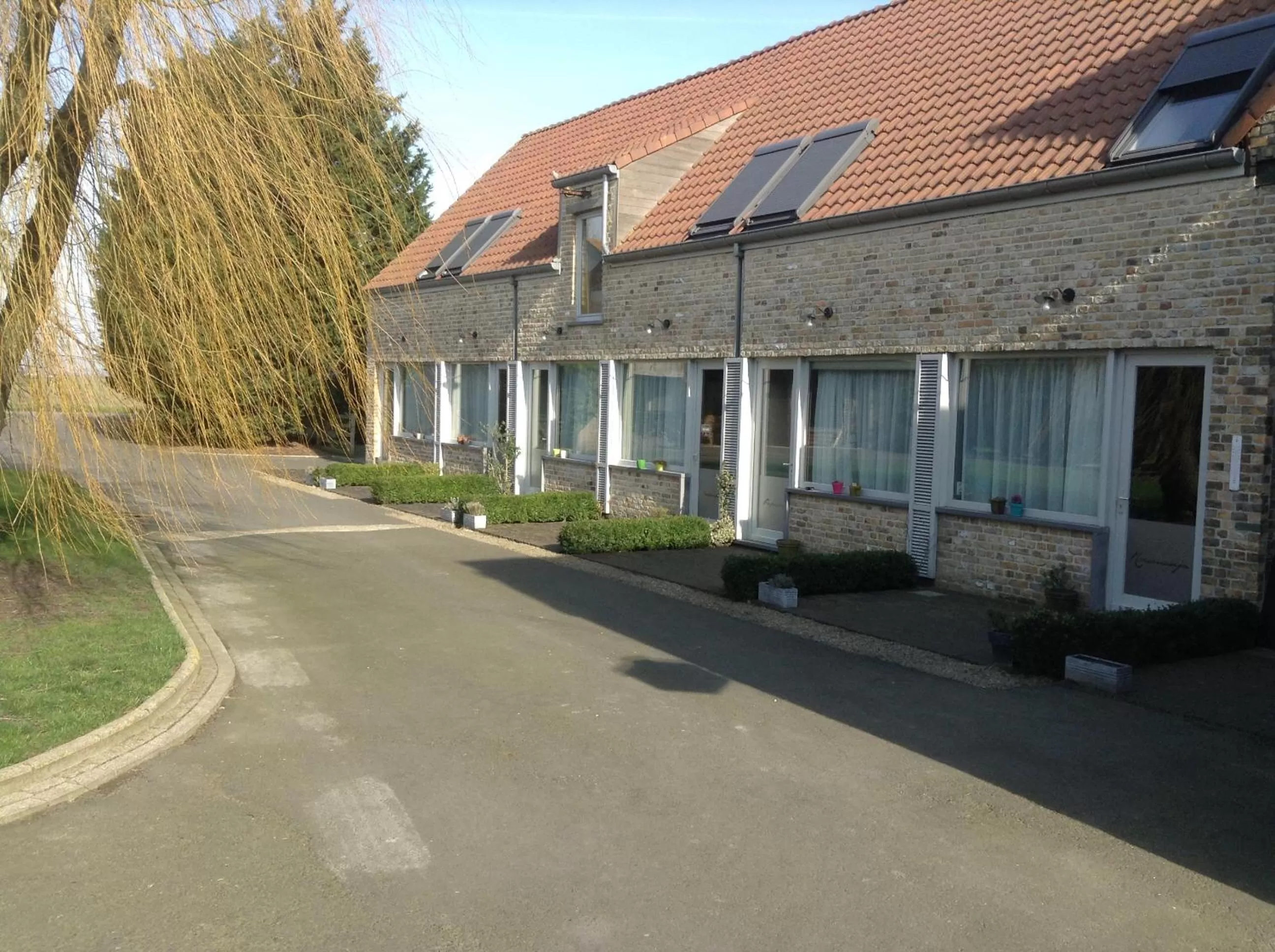 Facade/entrance in B&B Het Schaliënhof