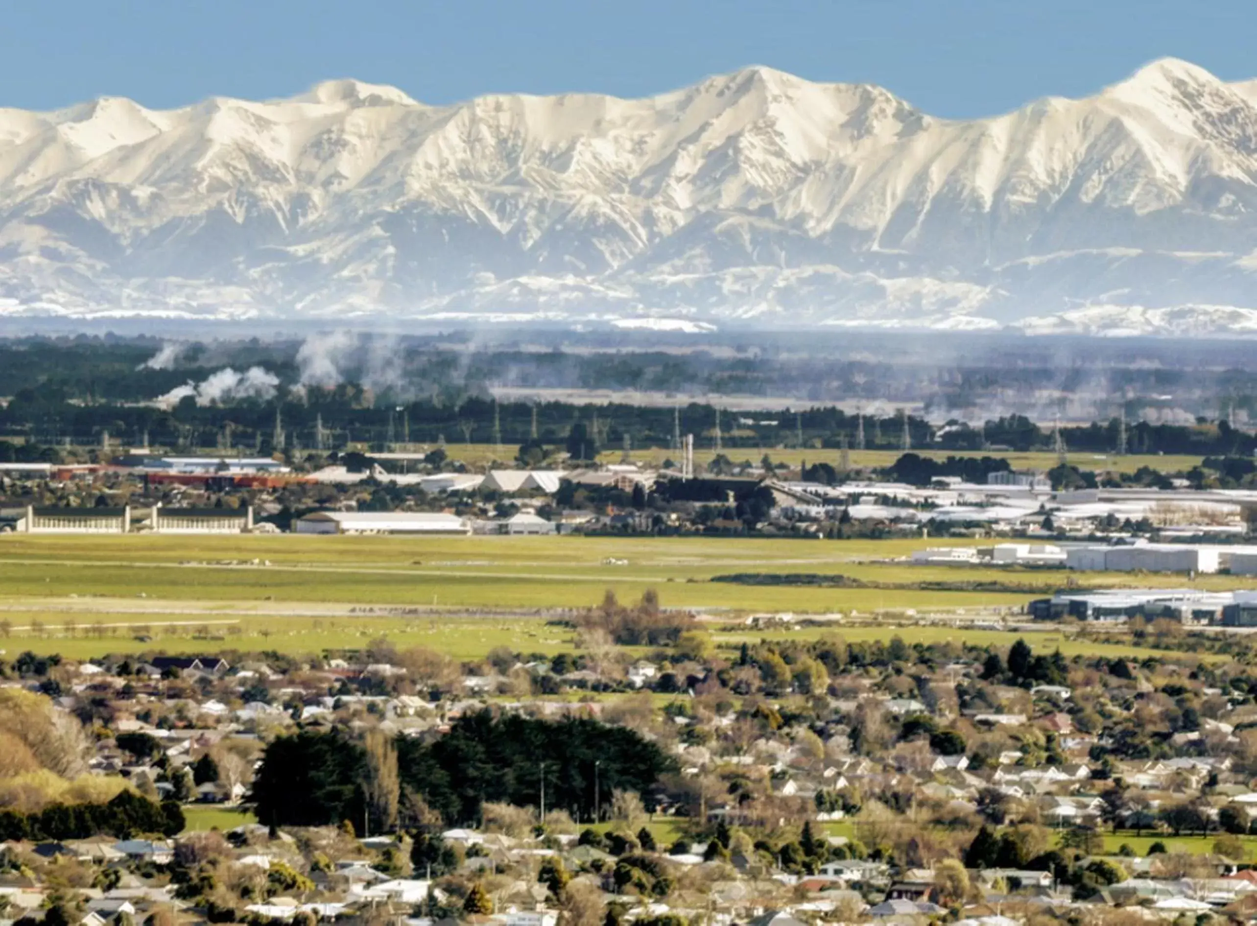 Spring, Bird's-eye View in Dyers House