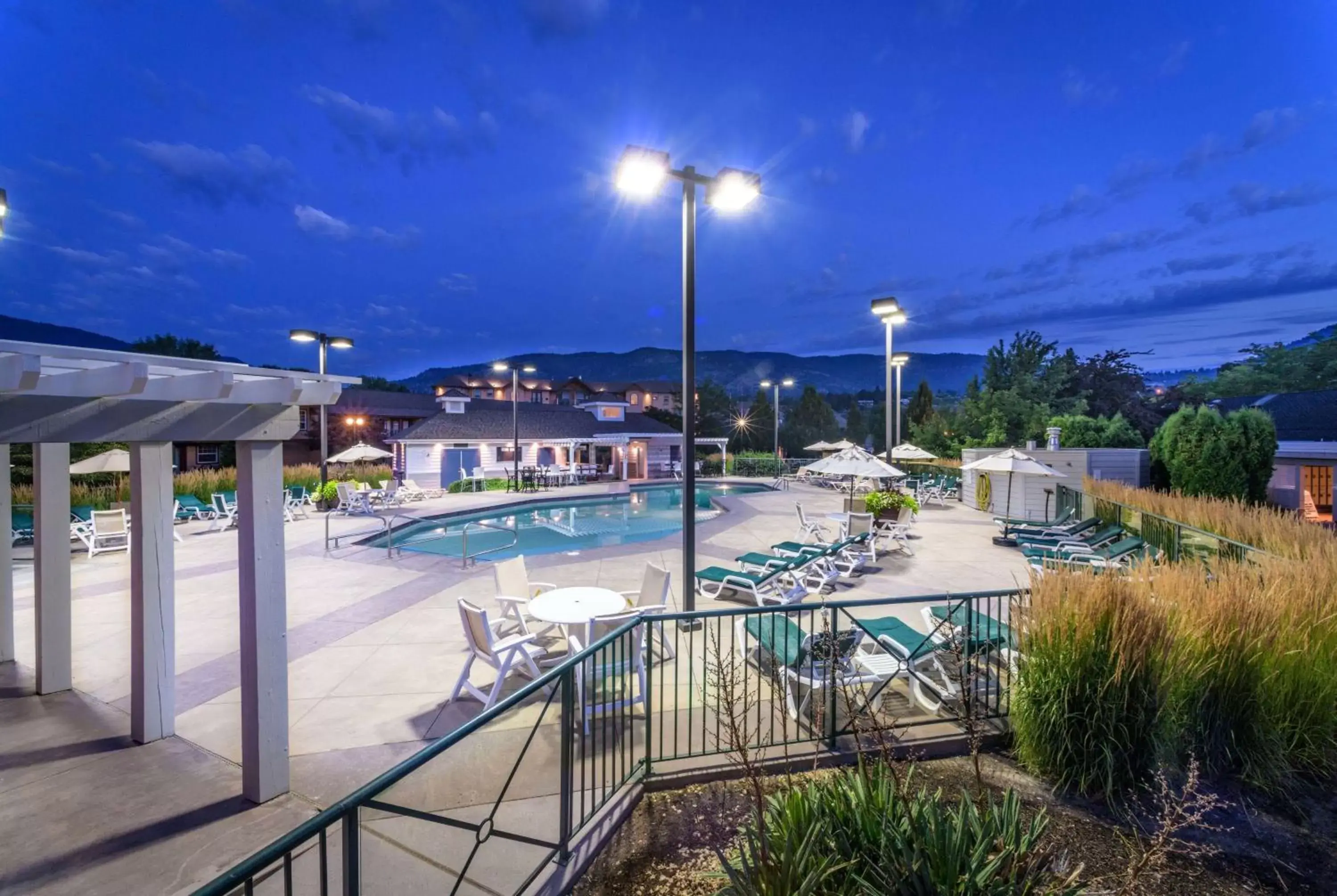 Pool View in Ramada by Wyndham Penticton Hotel & Suites