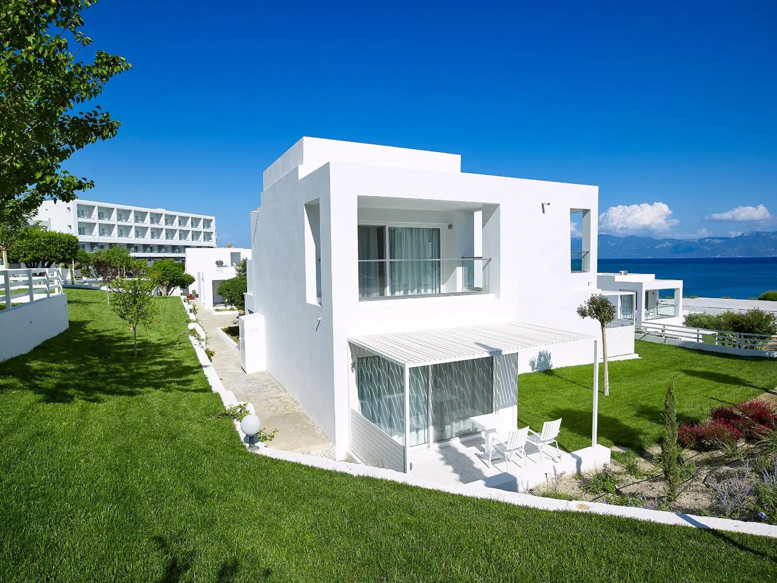 Property building, Garden in Dimitra Beach Hotel & Suites