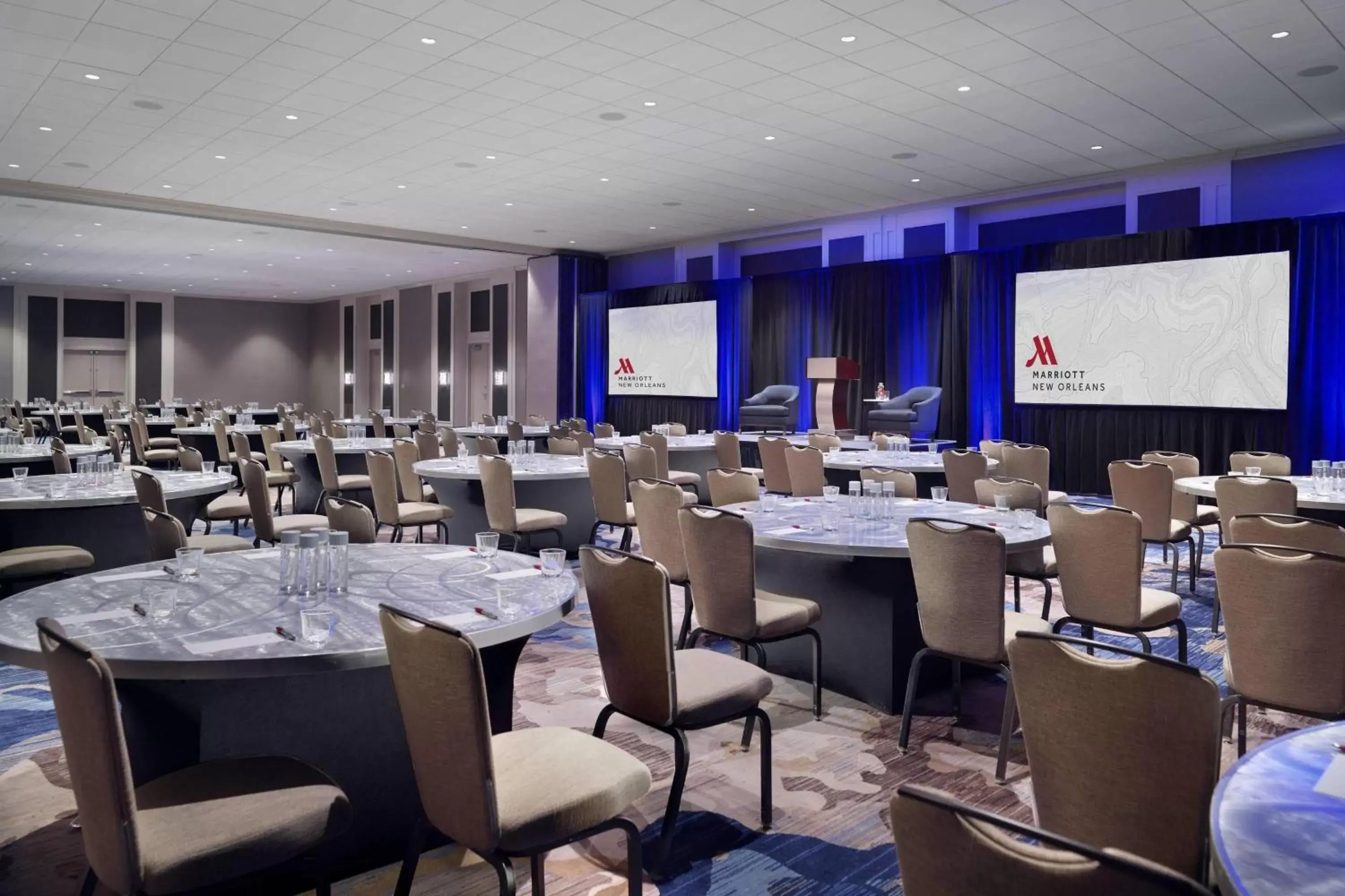 Meeting/conference room, Restaurant/Places to Eat in New Orleans Marriott