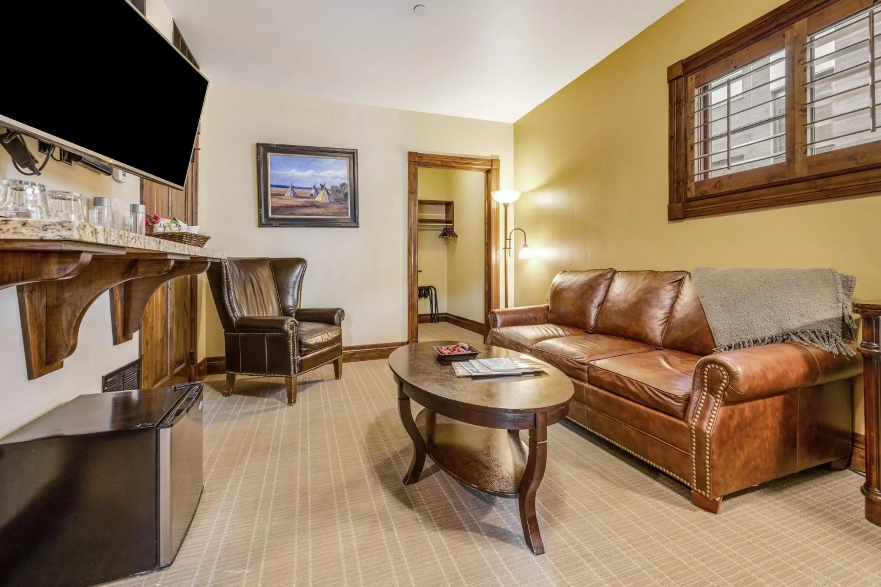 Seating Area in The White Buffalo Club